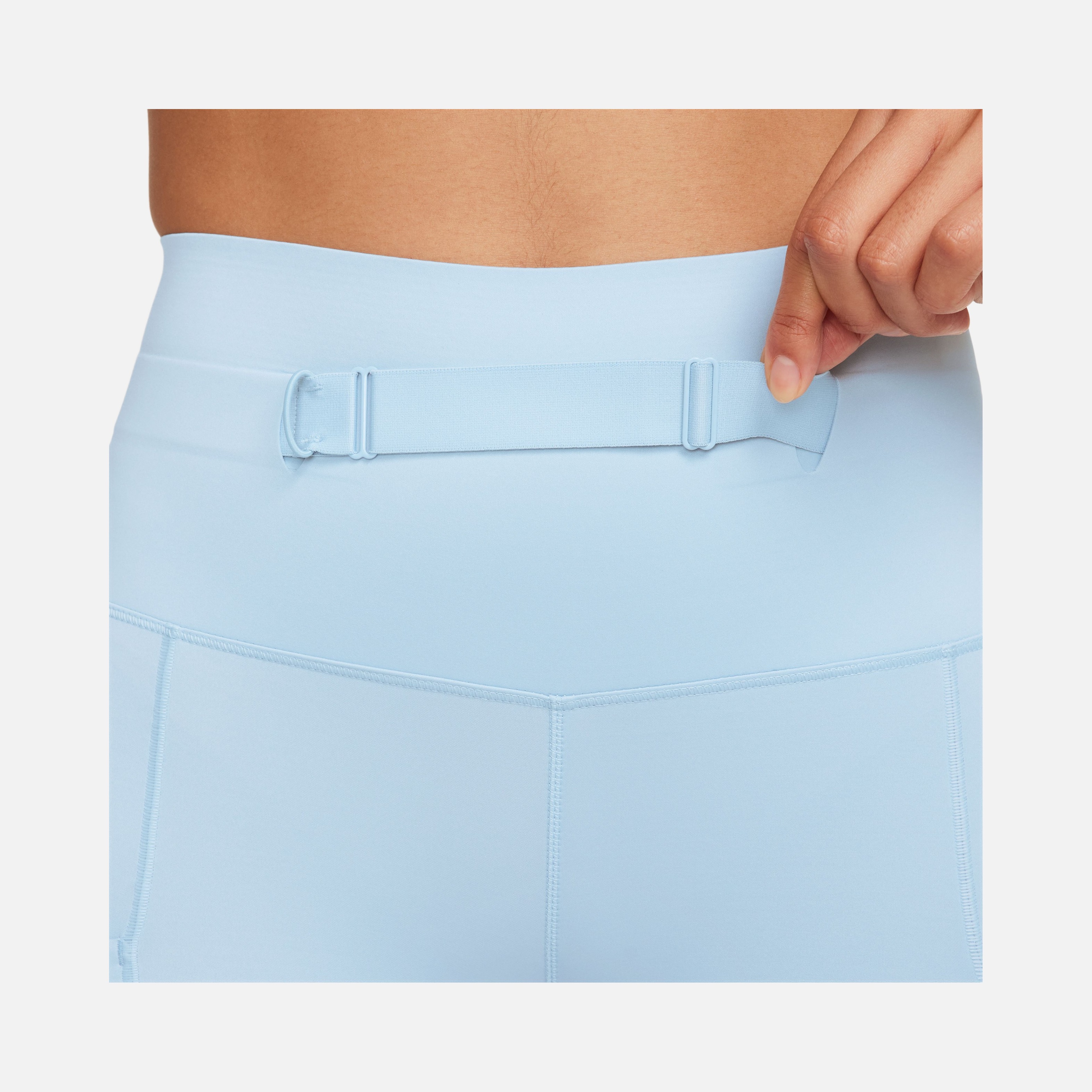 Nike Dri-Fit Go Firm-Support High-Waisted 7/8 ''Removable Pack & Carabiner'' Trail Kadın Tayt