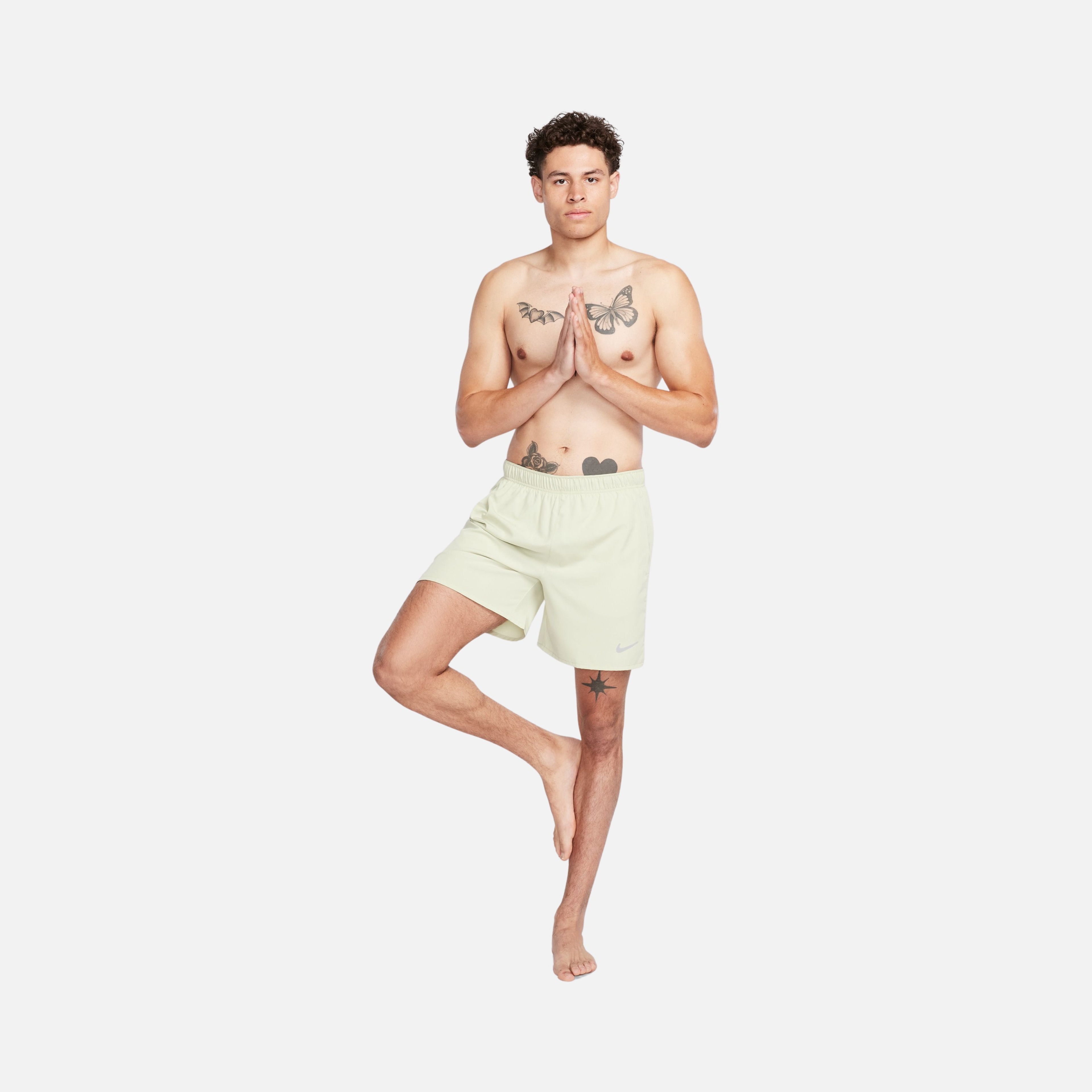 Nike Challenger Dri-Fit 18cm (approx.) Brief-Lined Running Erkek Şort