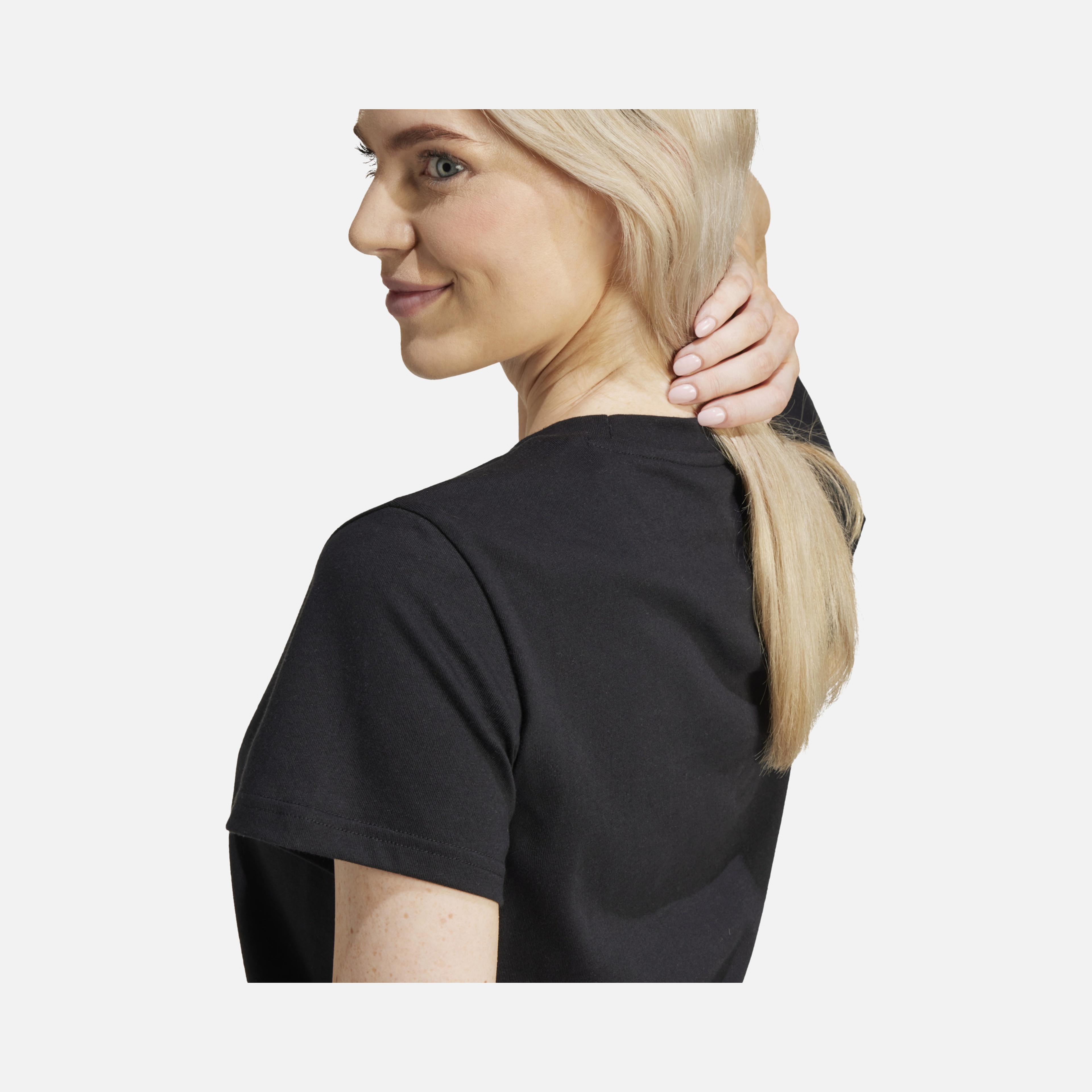 adidas Sportswear Animal Print Logo ''Leopard'' '24 Short-Sleeve Kadın Tişört