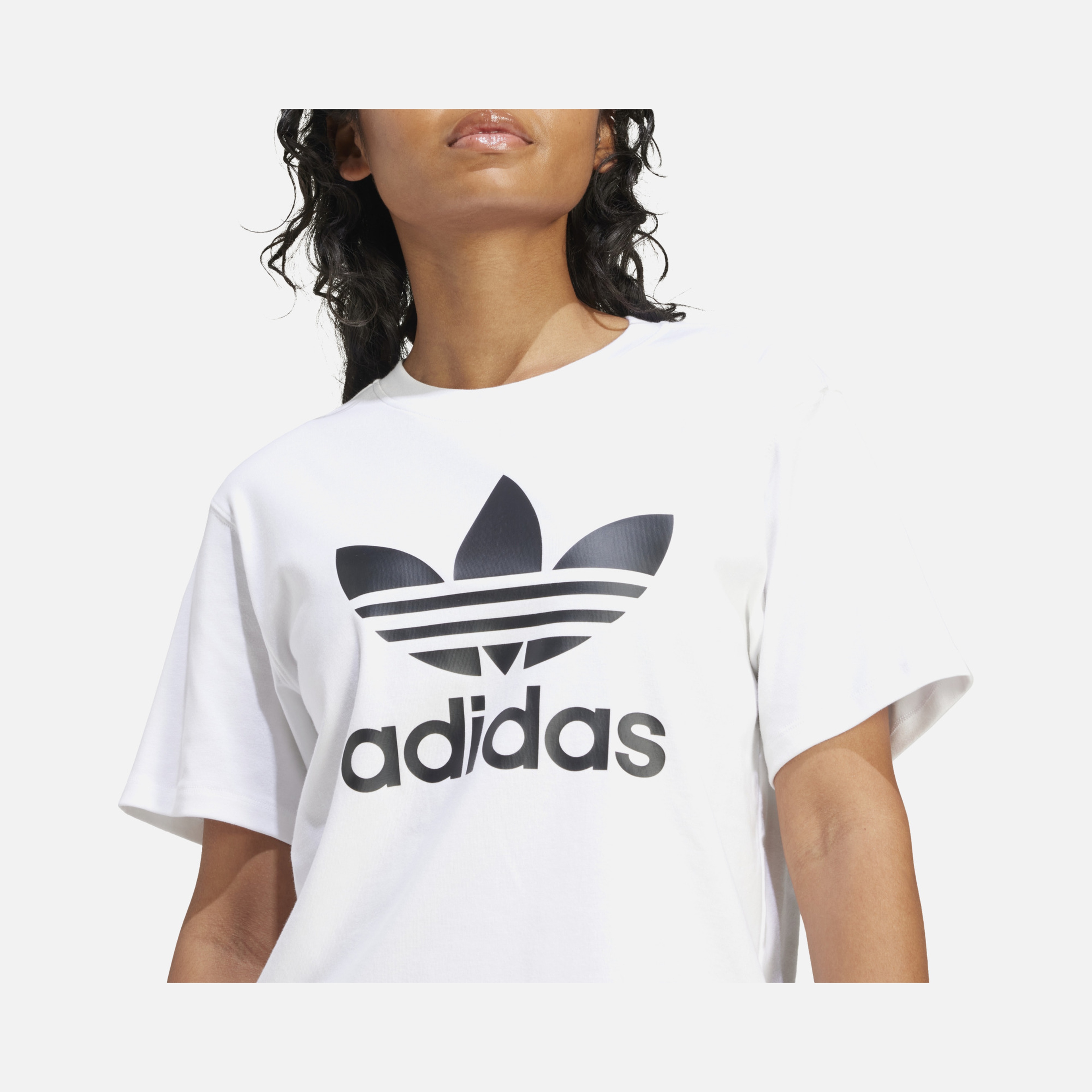 adidas Sportswear Trefoil Logo Short-Sleeve Kadın Tişört