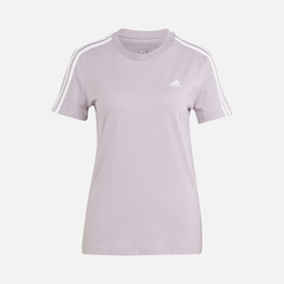 adidas Essentials Slim 3-Stripes Short-Sleeve Kadın Tişört