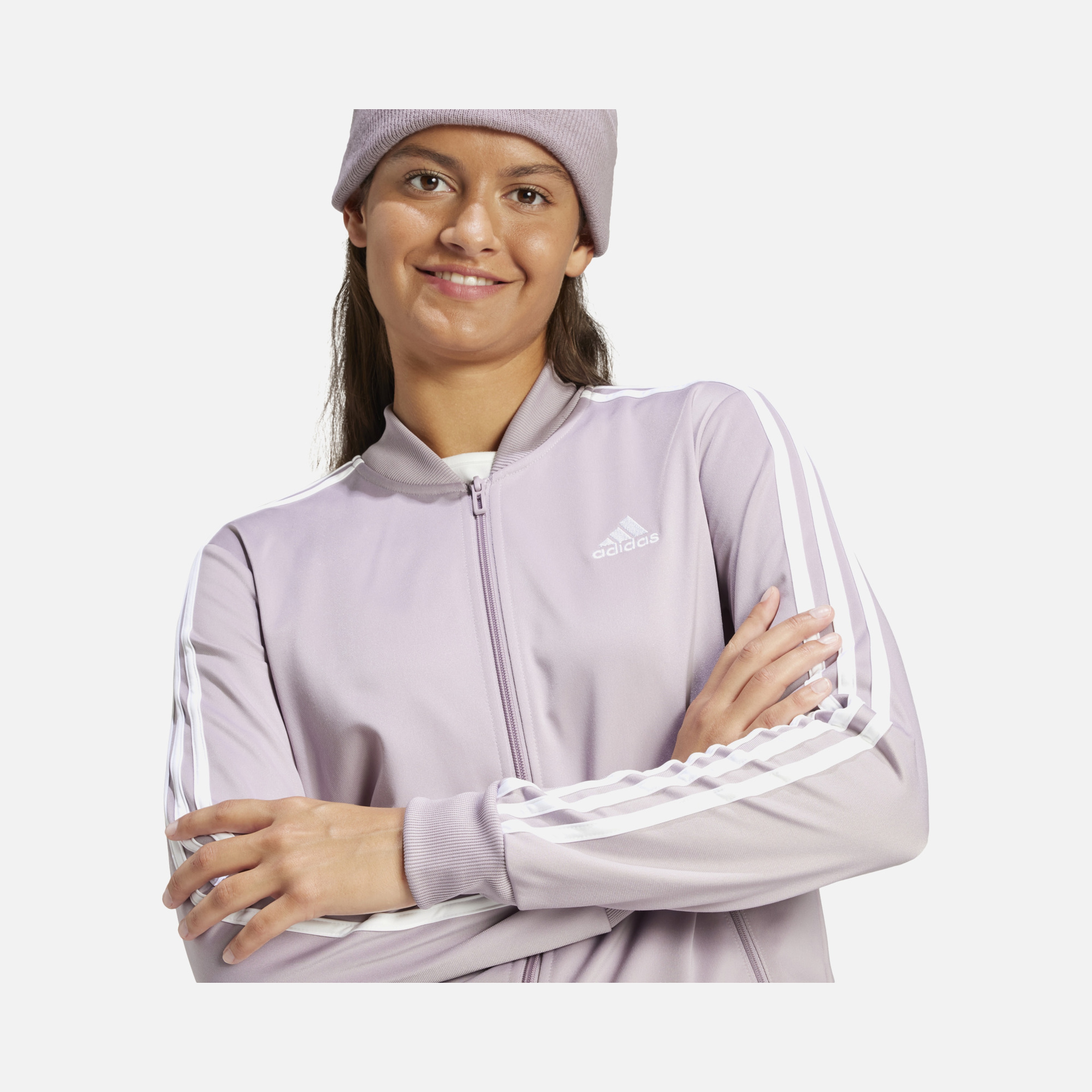 adidas Sportswear Essentials 3-Stripes Full-Zip Kadın Eşofman Takımı