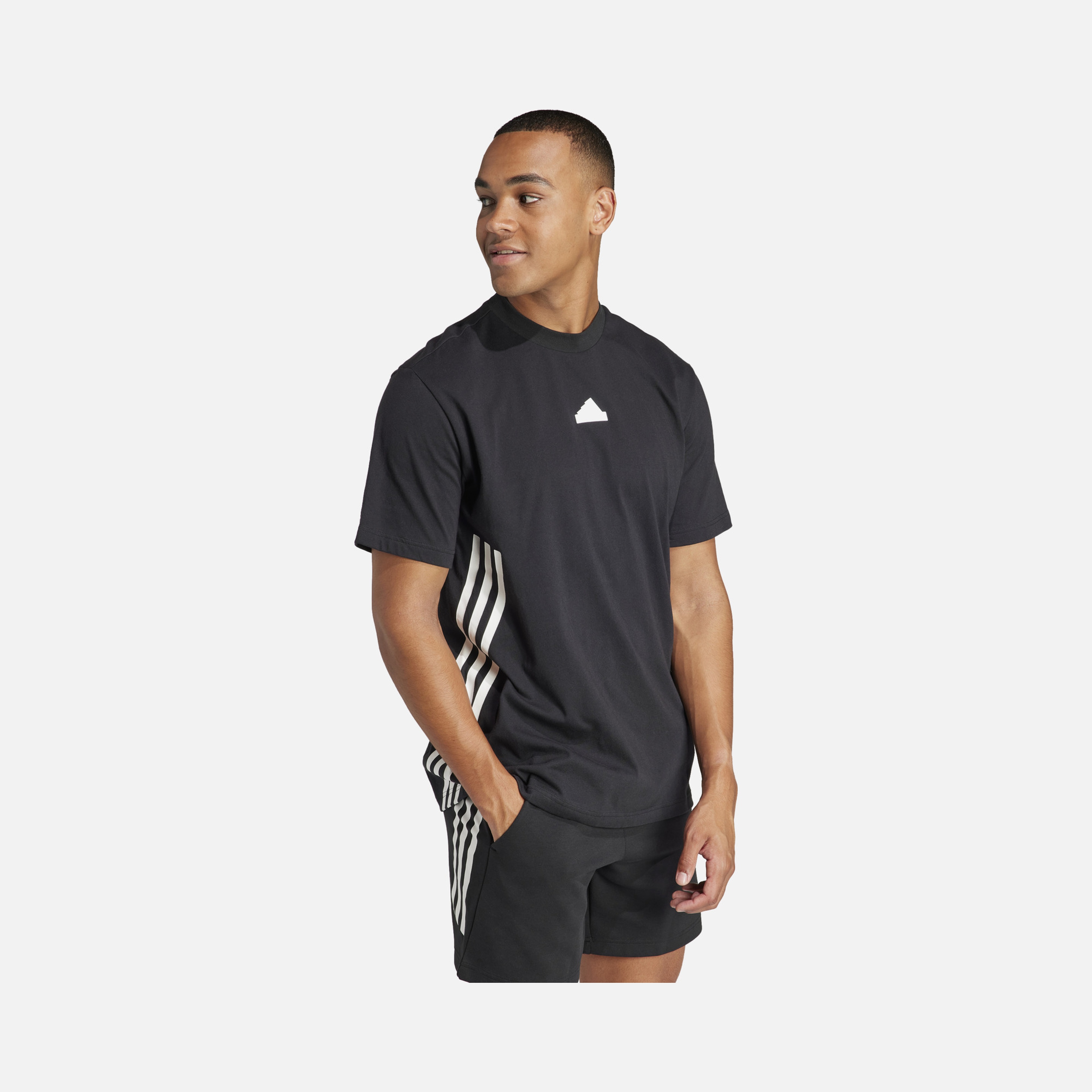 adidas Sportswear Future Icons 3-Stripes Logo Short-Sleeve Erkek Tişört