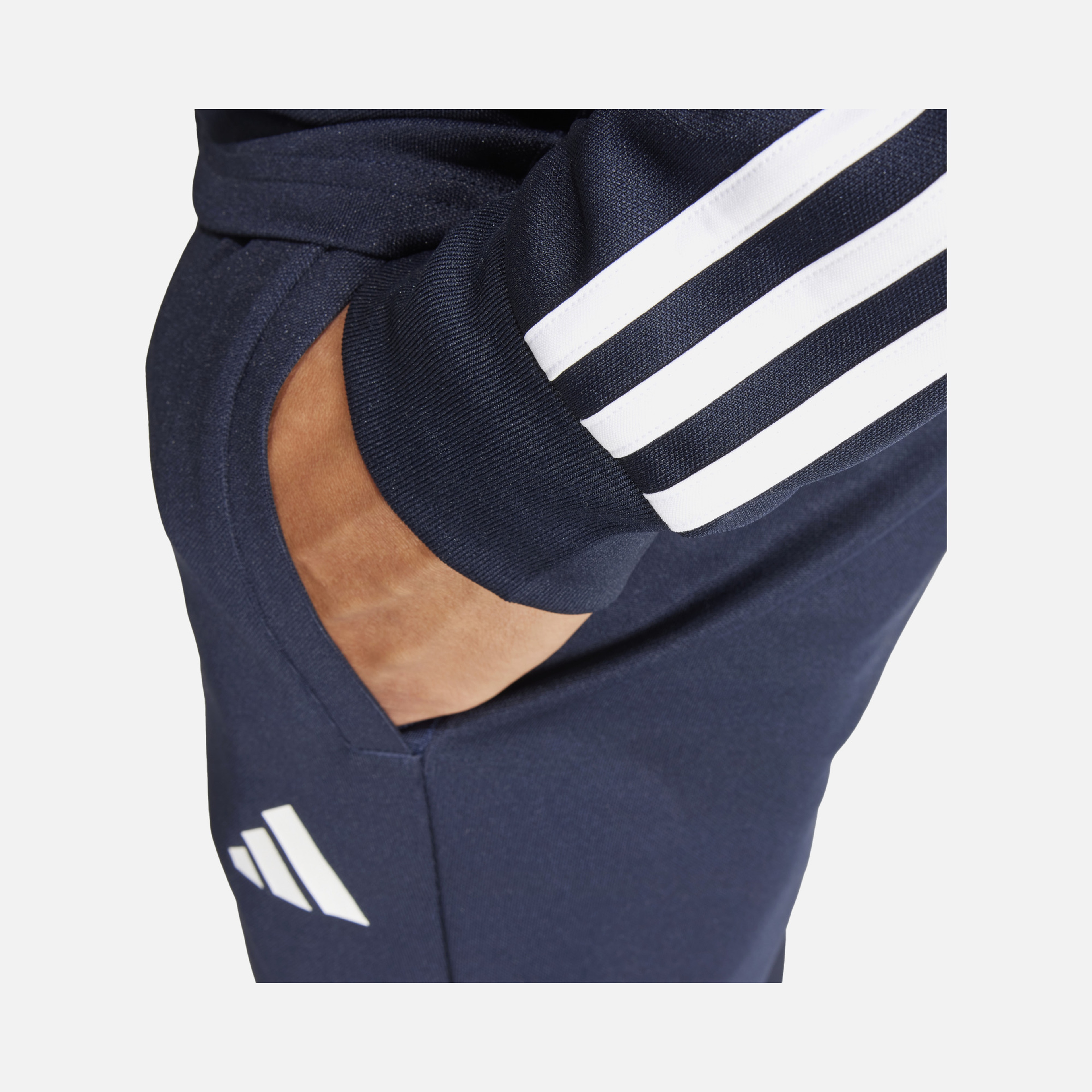 adidas Aeroready Sereno Conjunto Deportivo 3-Stripes Full-Zip  Zippered Leg Erkek Eşofman Takımı