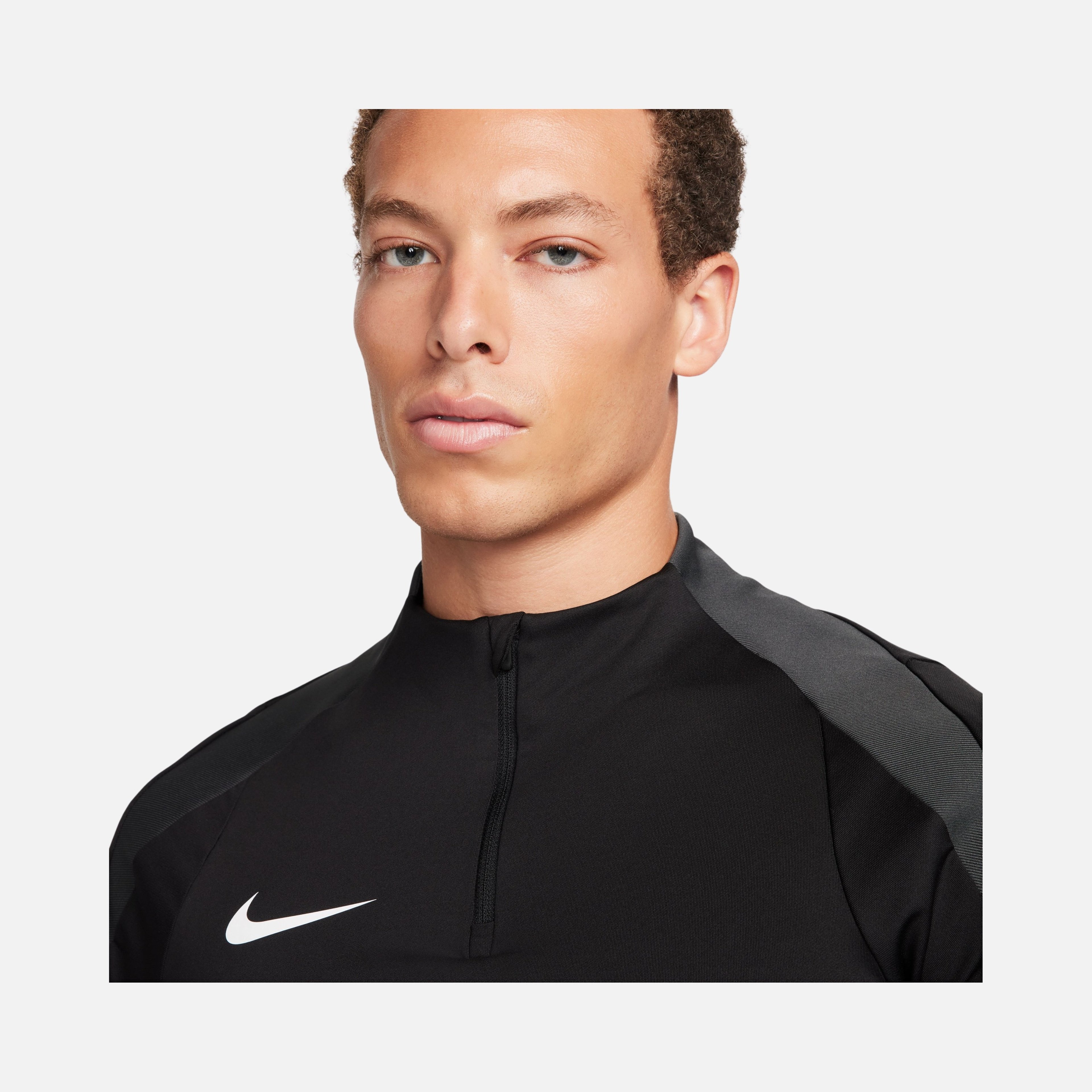 Nike Dri-Fit Football Training 1/2-Zip Long-Sleeve Erkek Tişört