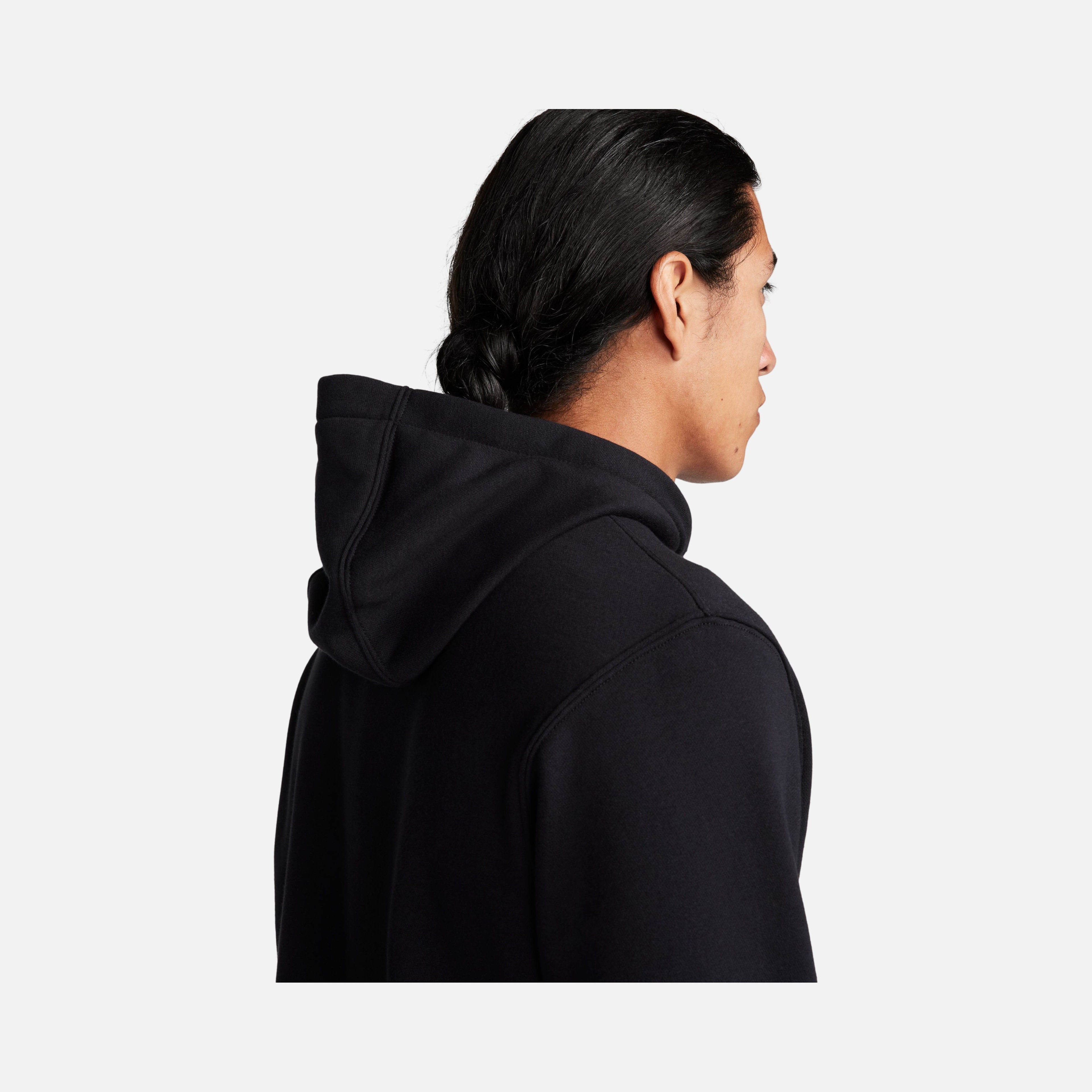 Nike Sportswear Club Fleece ''Stacked Graphics'' Pullover Hoodie Erkek Sweatshirt