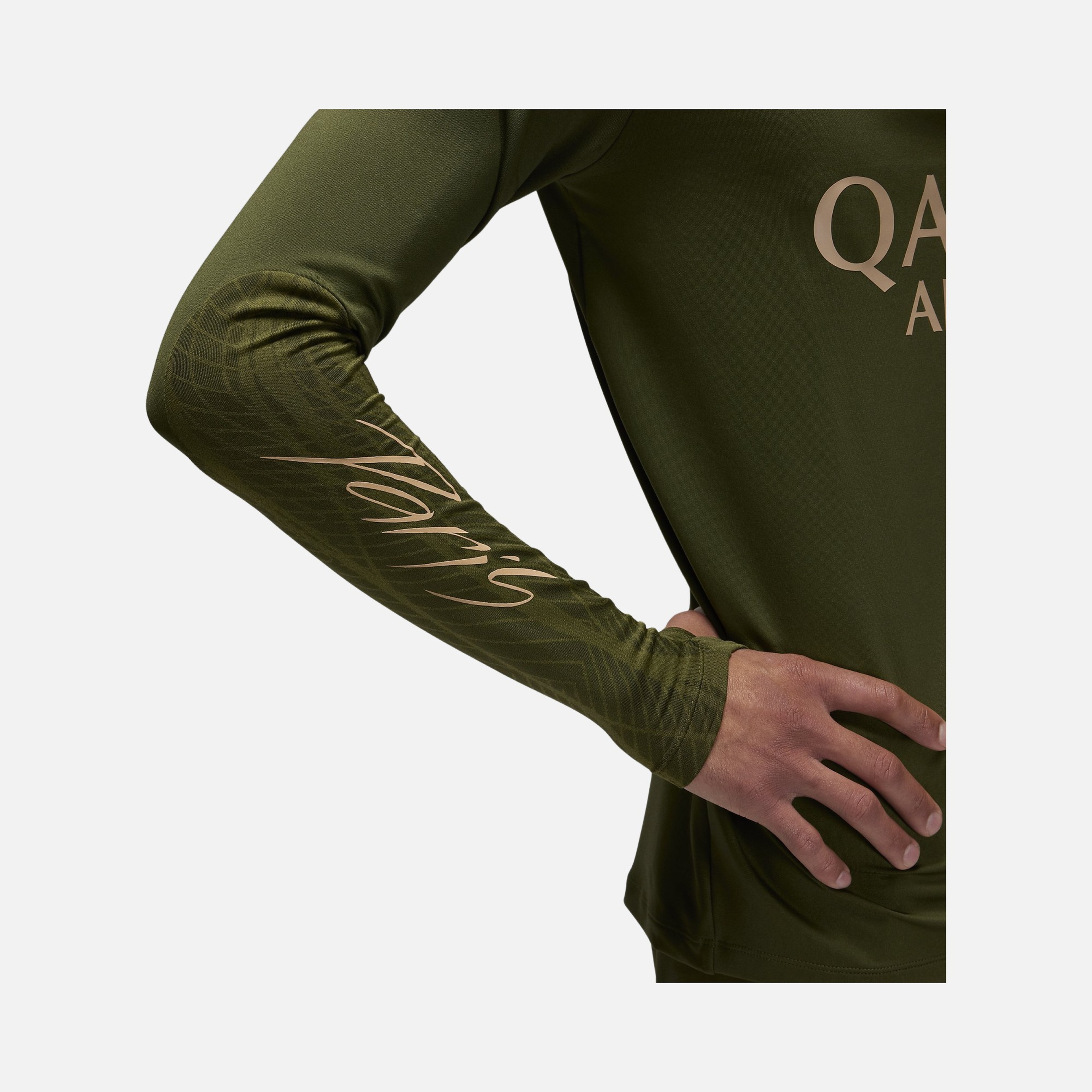 Nike Paris Saint-Germain Strike Fourth Jordan Dri-Fit Football Long-Sleeve Erkek Tişört