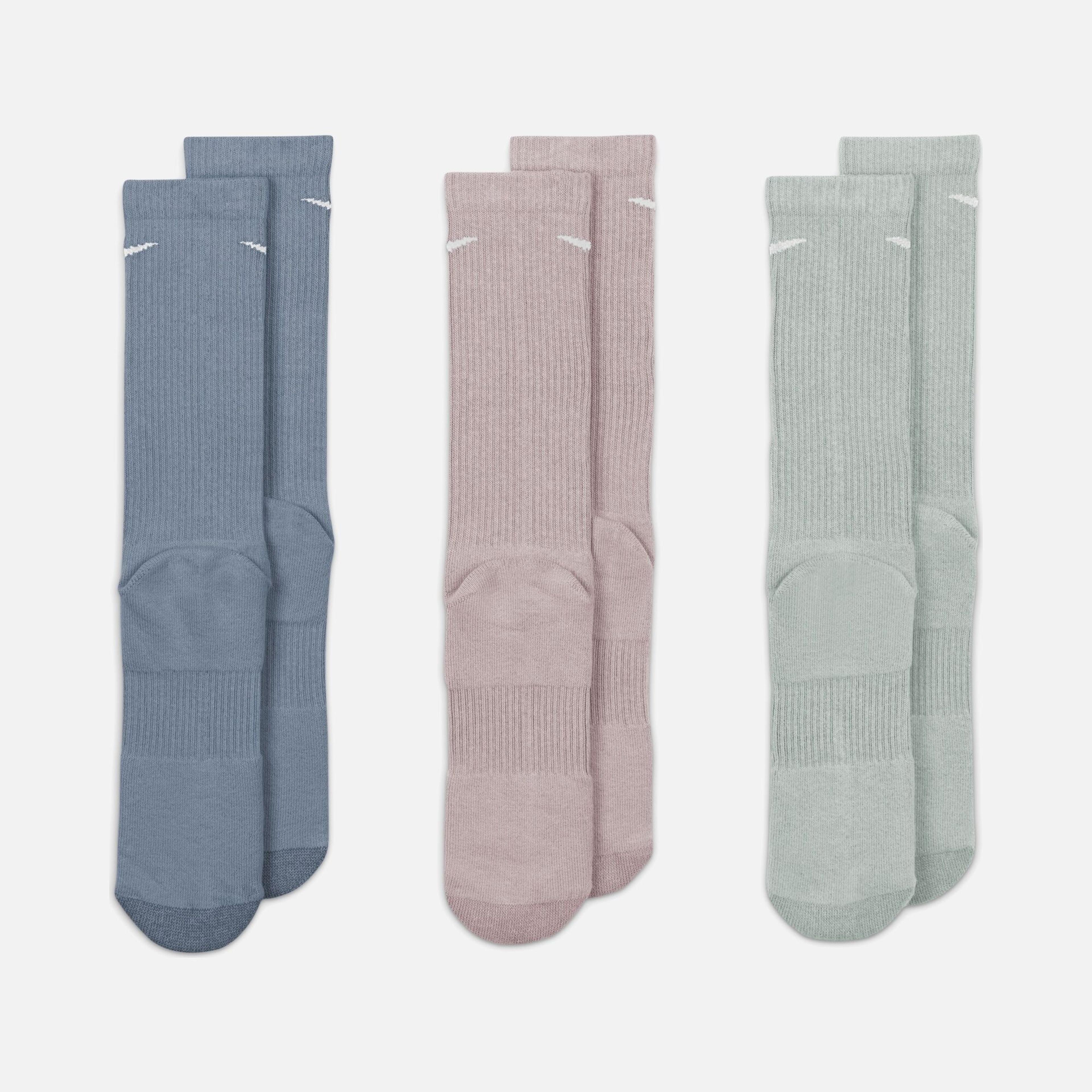 Nike Everyday Plus Cushioned Training Crew (3 Pairs) Unisex Çorap