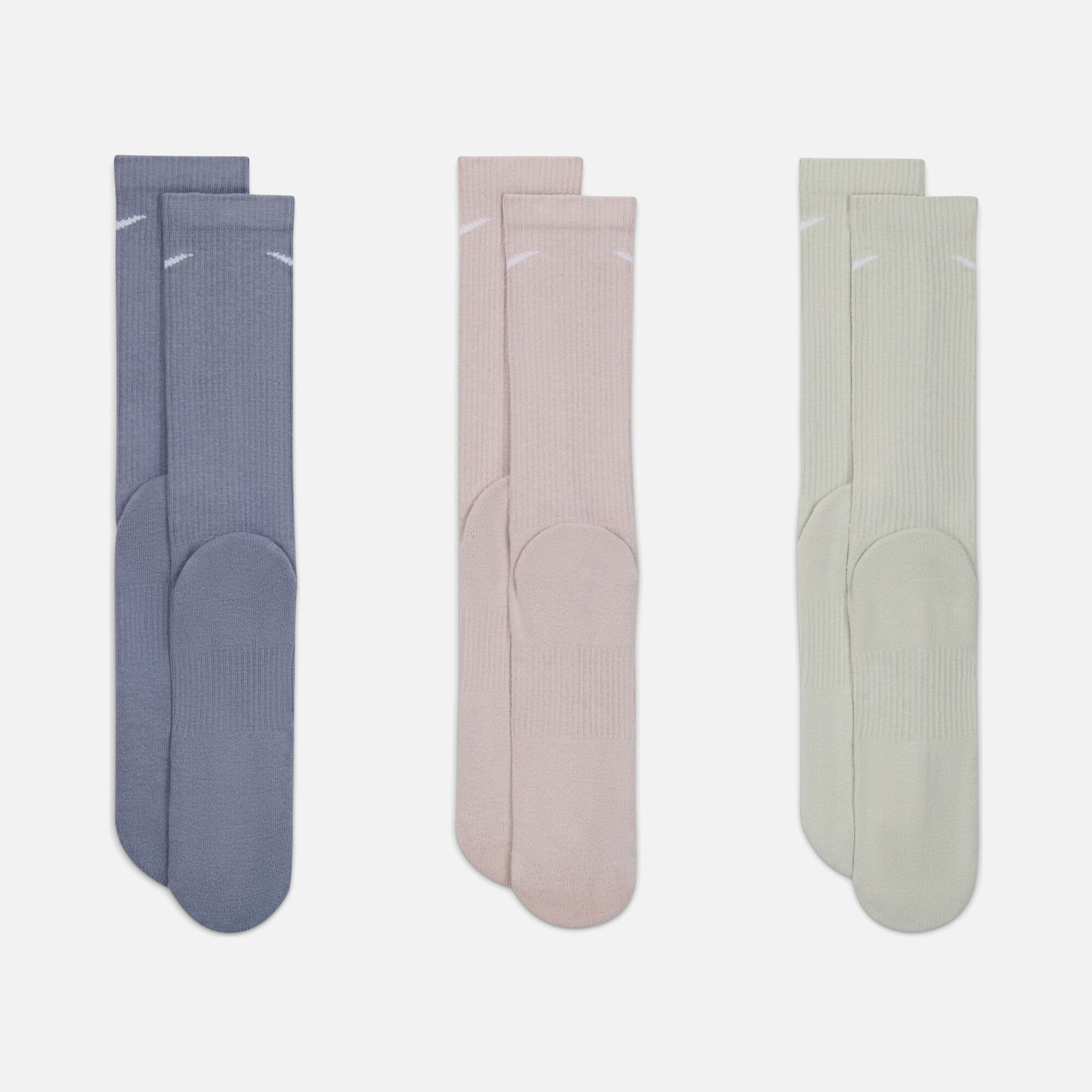 Nike Everyday Plus Cushioned Training Crew (3 Pairs) Unisex Çorap