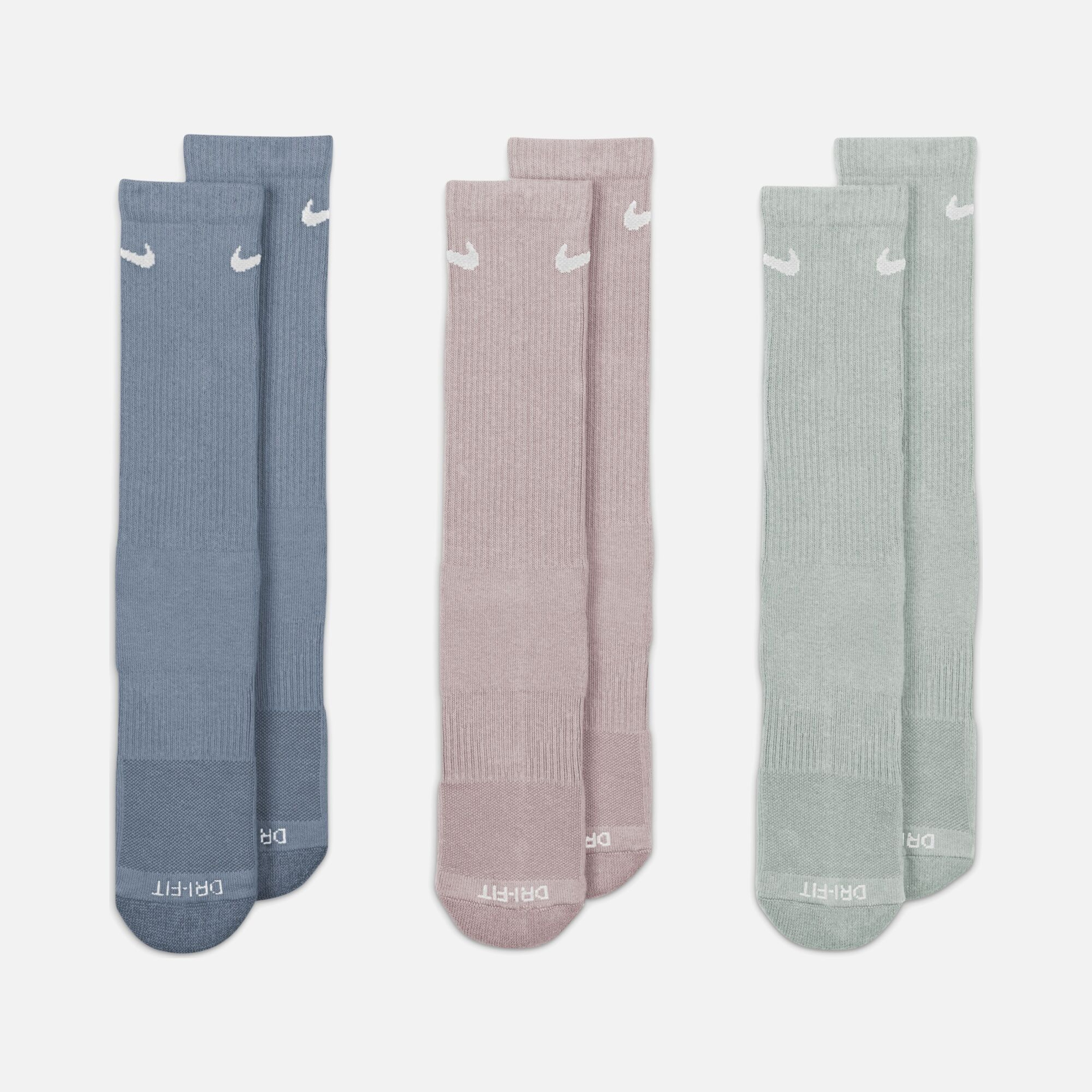 Nike Everyday Plus Cushioned Training Crew (3 Pairs) Unisex Çorap