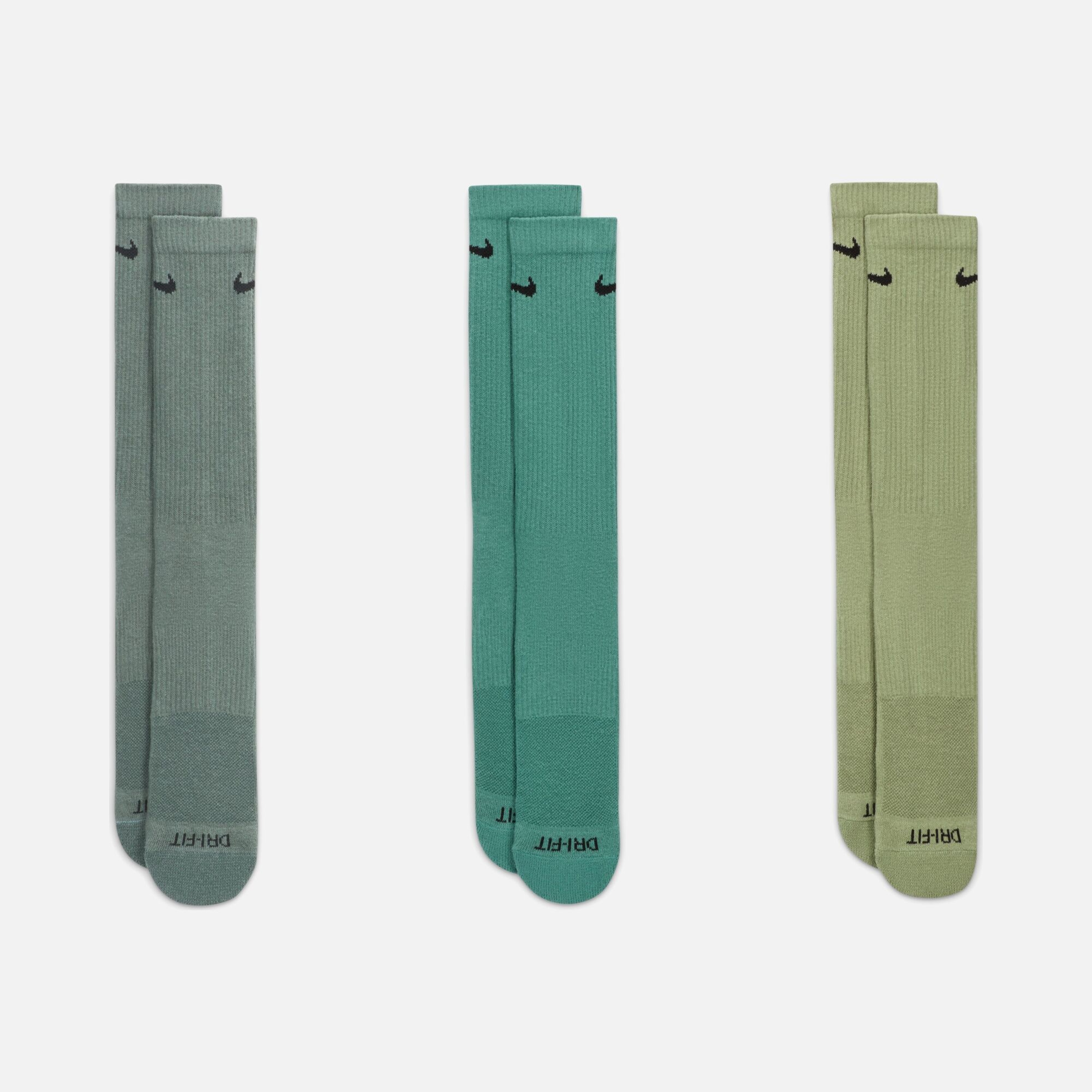 Nike Everyday Plus Cushioned Training Crew (3 Pairs) Unisex Çorap