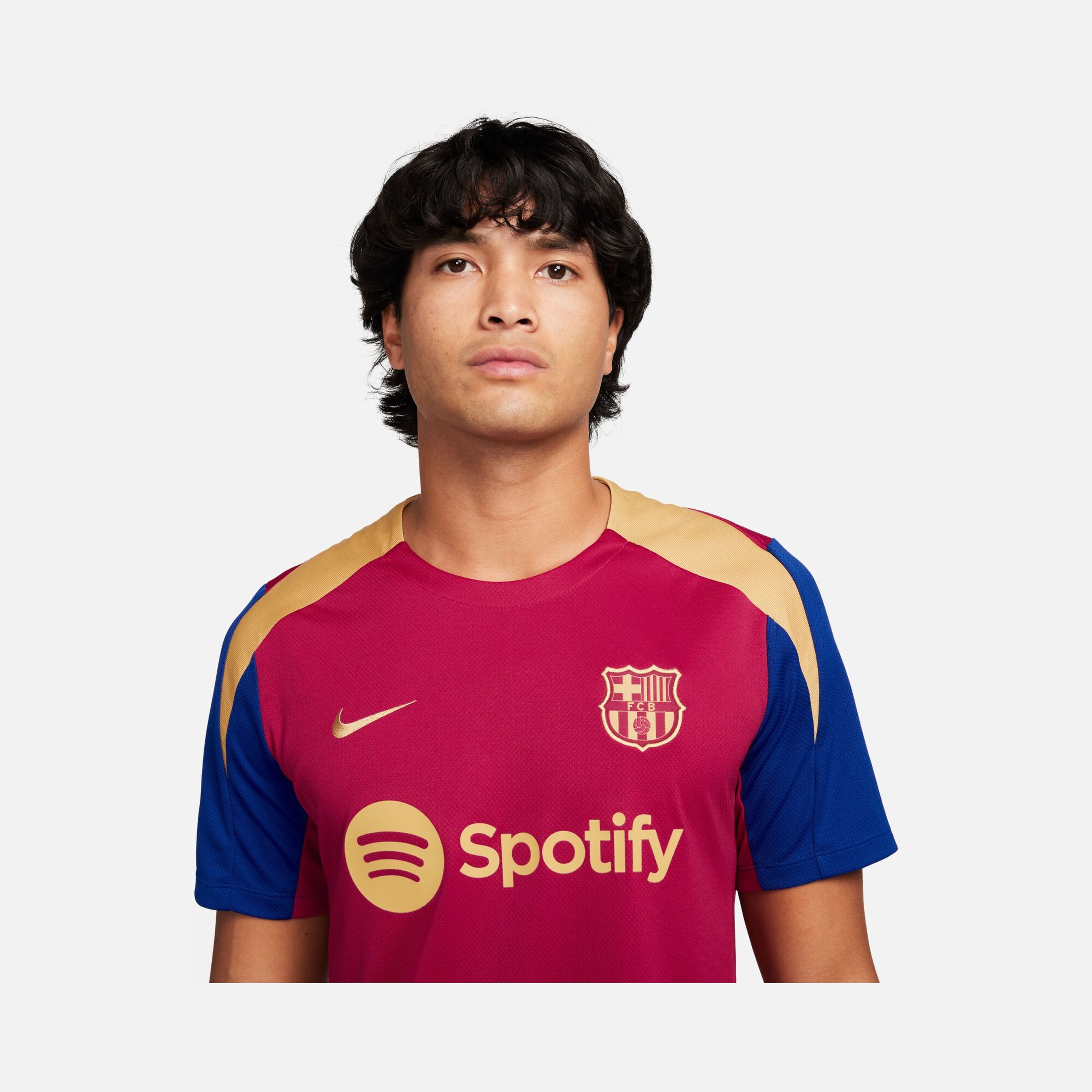 Nike F.C. Barcelona Strike Dri-Fit Football Knit Short-Sleeve
