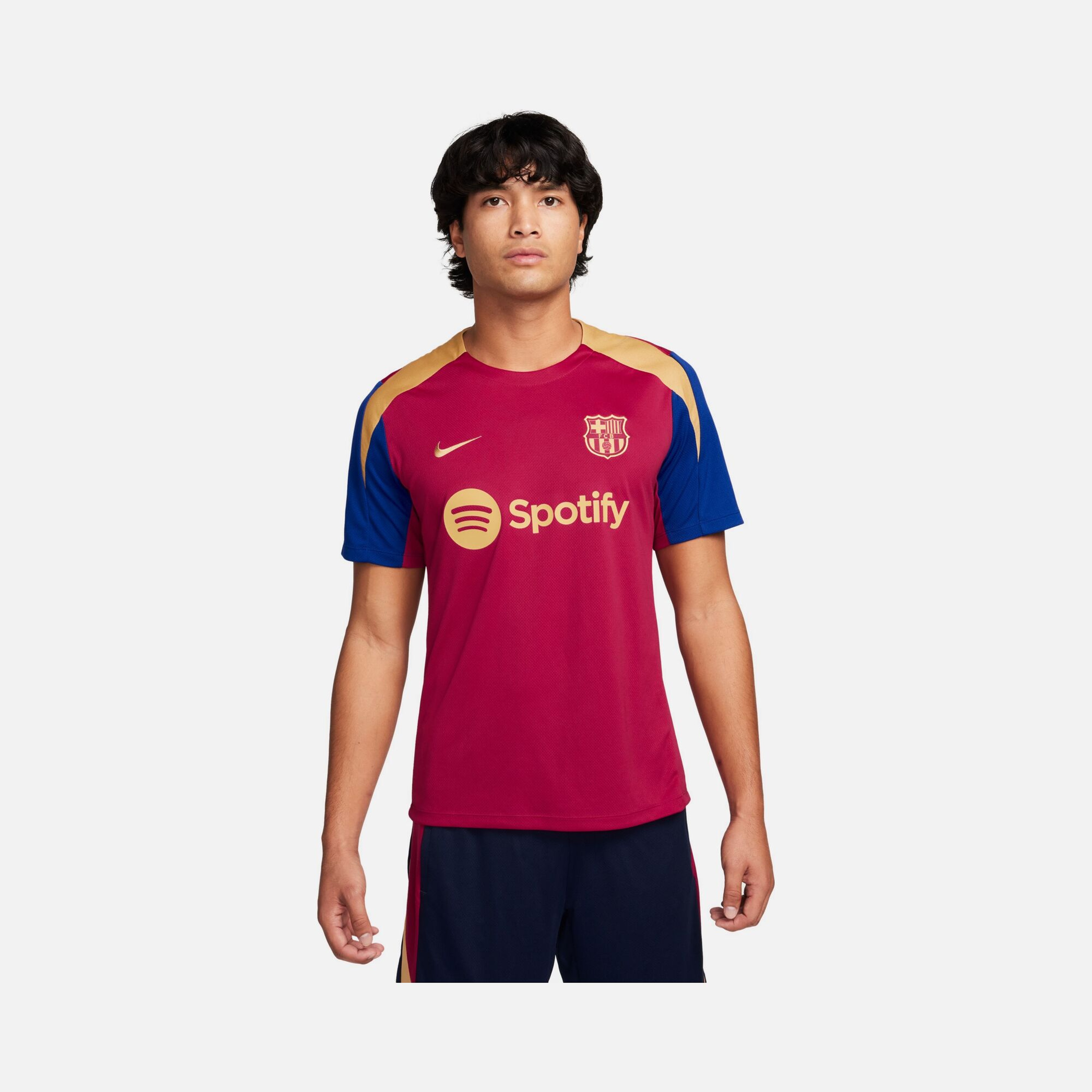 Nike F.C. Barcelona Strike Dri-Fit Football Knit Short-Sleeve