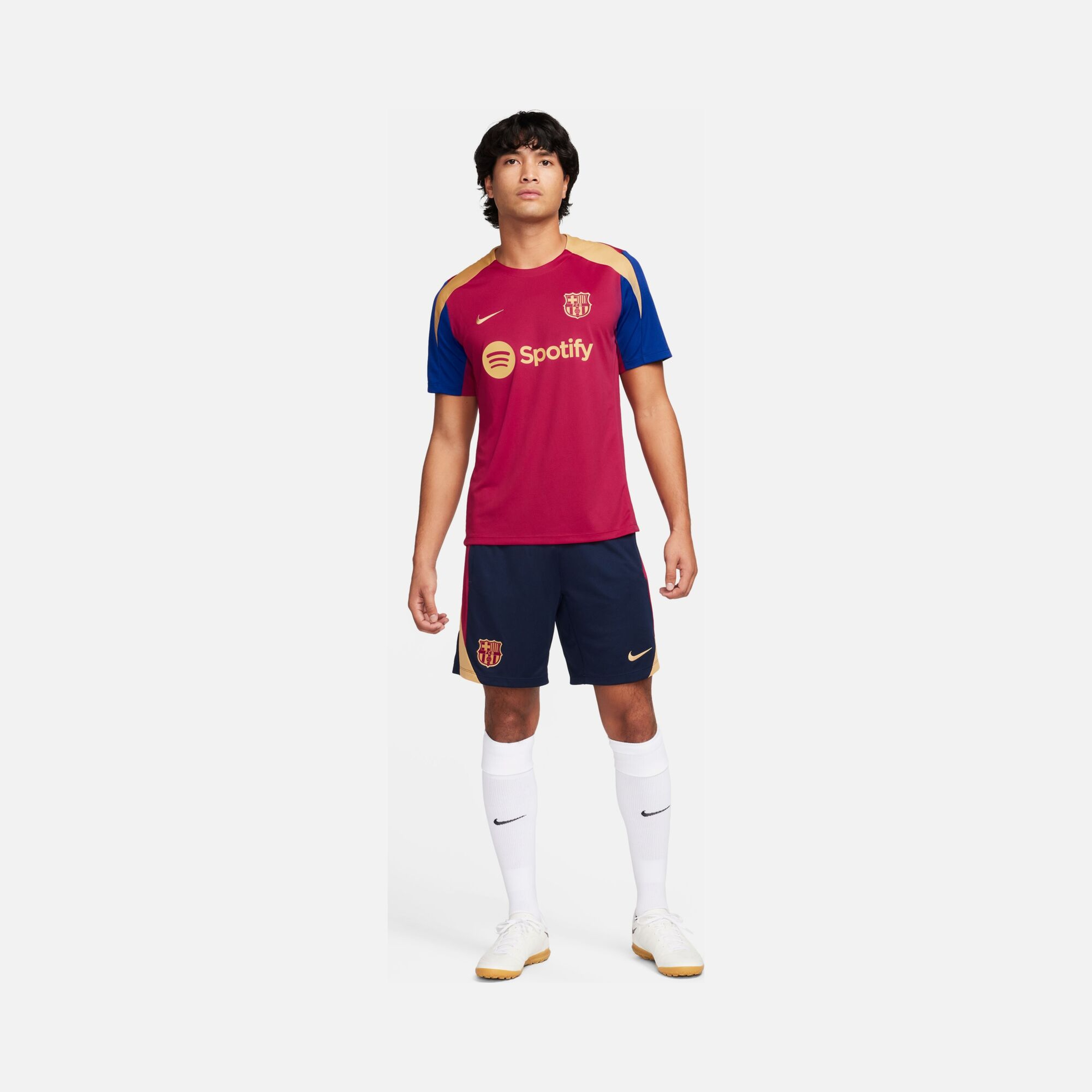 Nike F.C. Barcelona Strike Dri-Fit Football Knit Short-Sleeve
