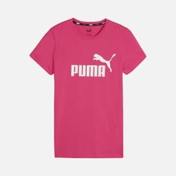 Puma Sportswear Essentials Logo Short-Sleeve Kadın Tişört