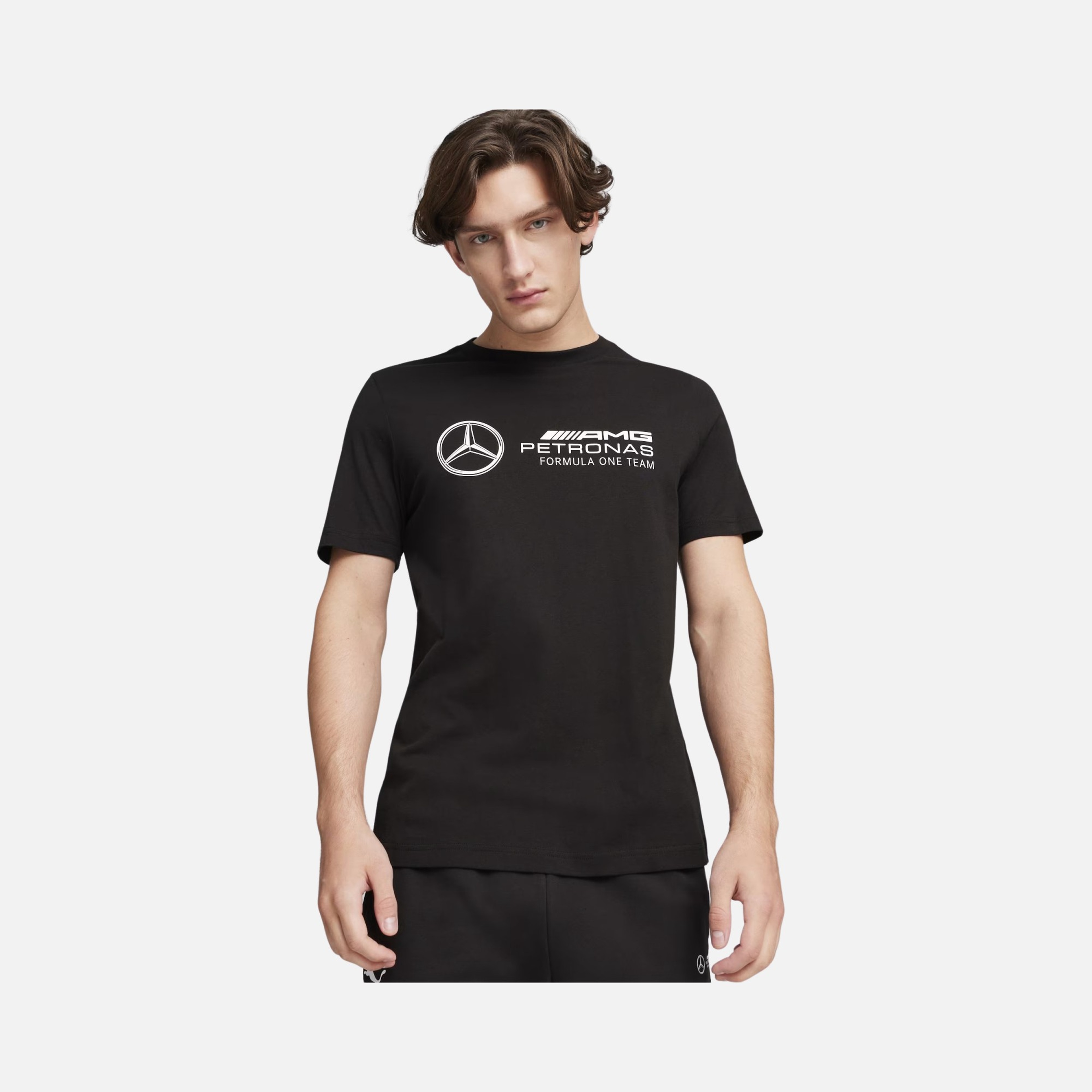 Puma Sportswear Mercedes-AMG Petronas Motorsport Logo Short-Sleeve Erkek Tişört