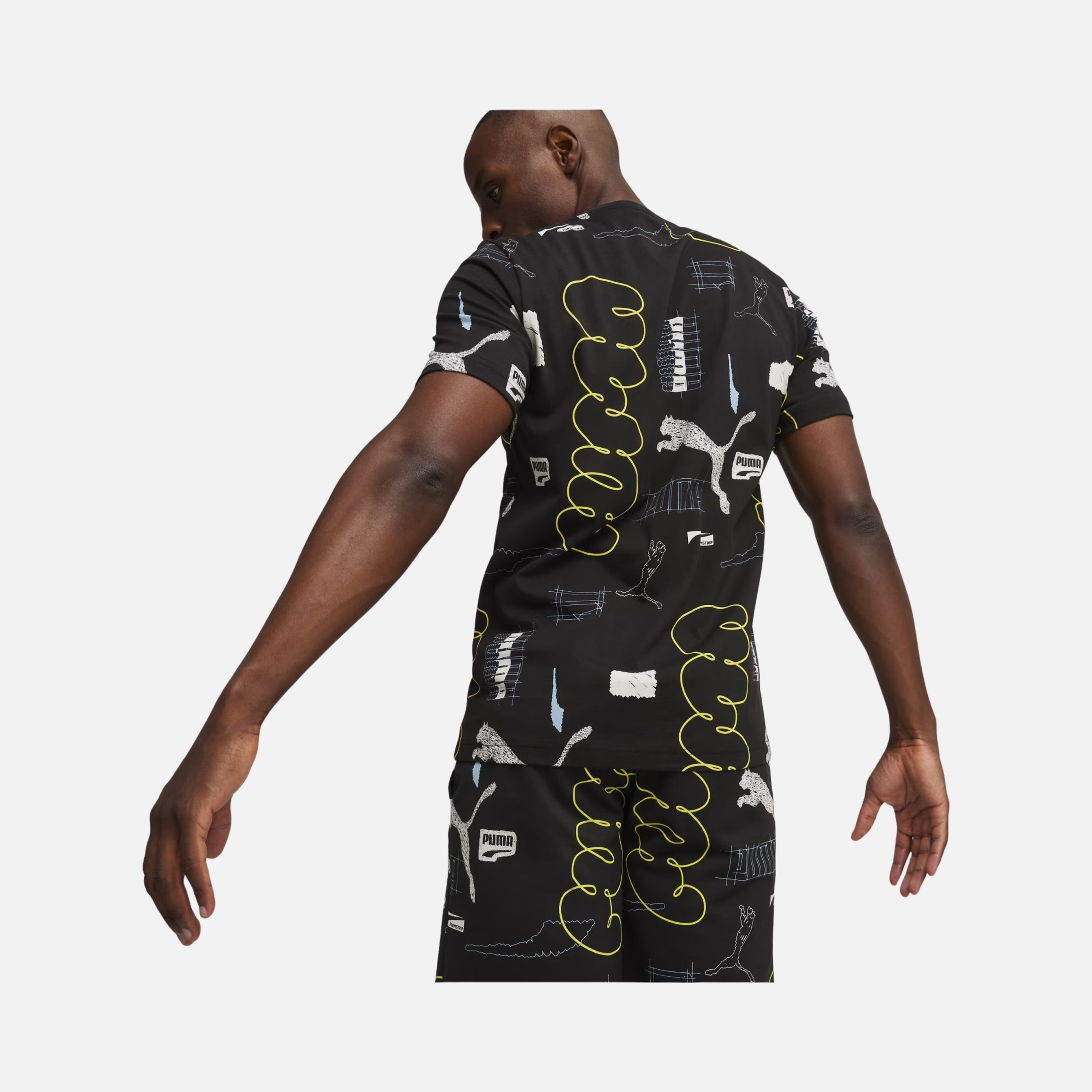 Puma Sportswear Brand Love Graphic Short-Sleeve Erkek Tişört