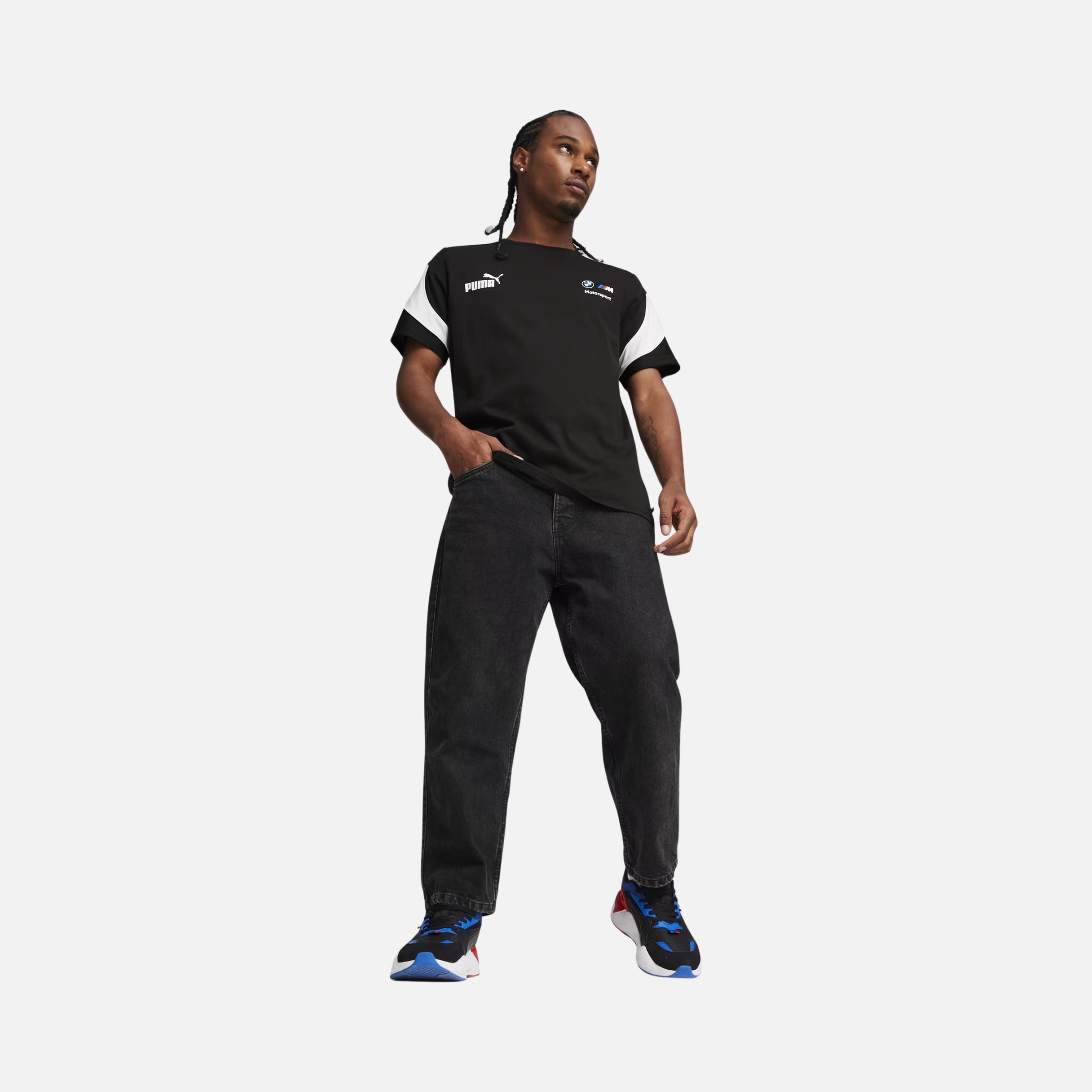 Puma Sportswear BMW M Motorsport MT7 Short-Sleeve Erkek Tişört