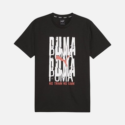 Puma Train Emblem Graphic Training Short-Sleeve Erkek Tişört