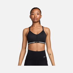 Nike Dri-Fit Indy ''Transparent Swoosh Detail'' Lightly Supported Padded Training Kadın Bra