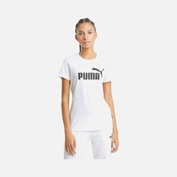 Puma Essential Logo Short-Sleeve Kadın Tişört