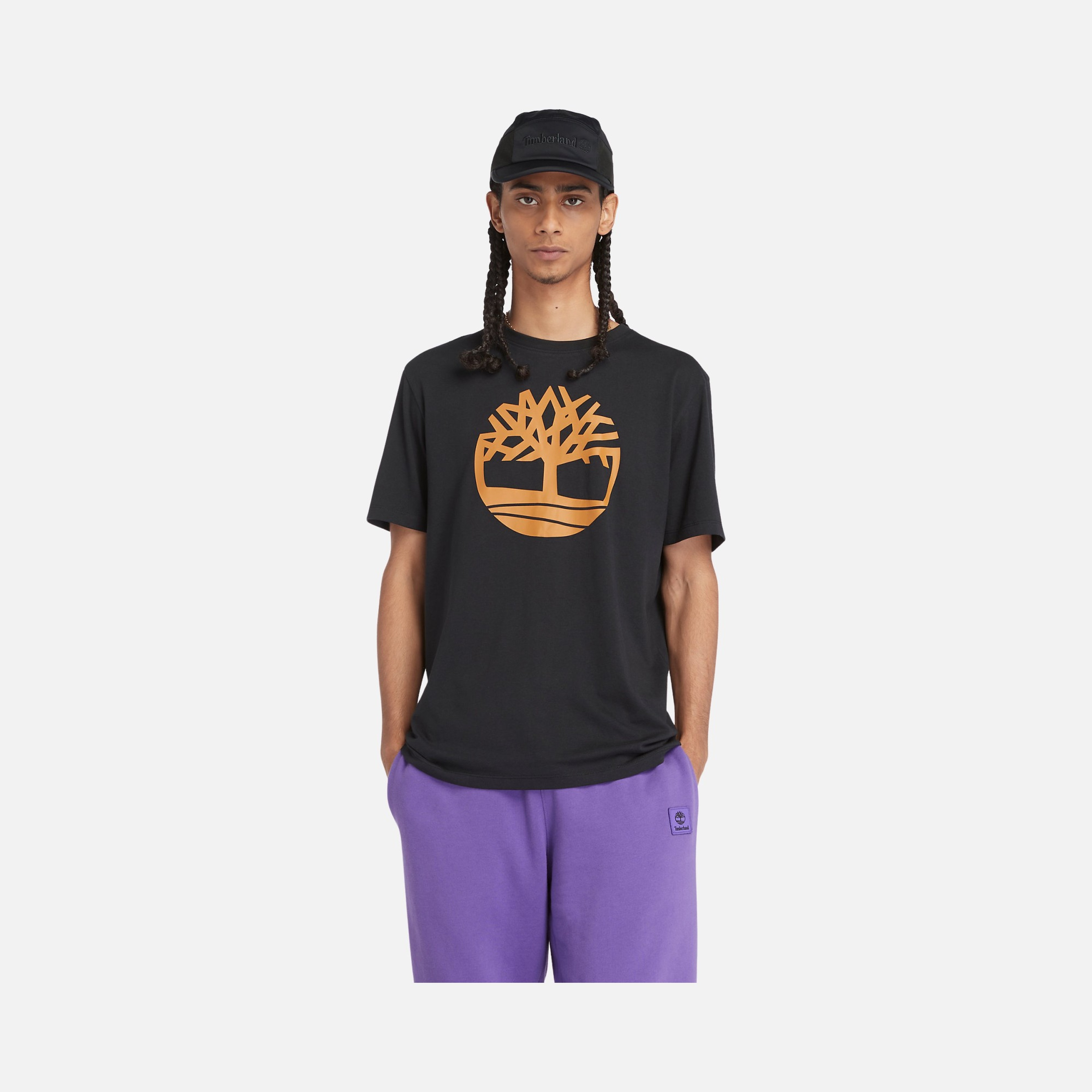 Timberland Sportswear Tree Logo Graphics SS24 Short-Sleeve Erkek Tişört
