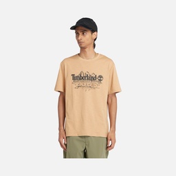 Timberland Sportswear Graphic Slub Tree SS24 Short-Sleeve Erkek Tişört
