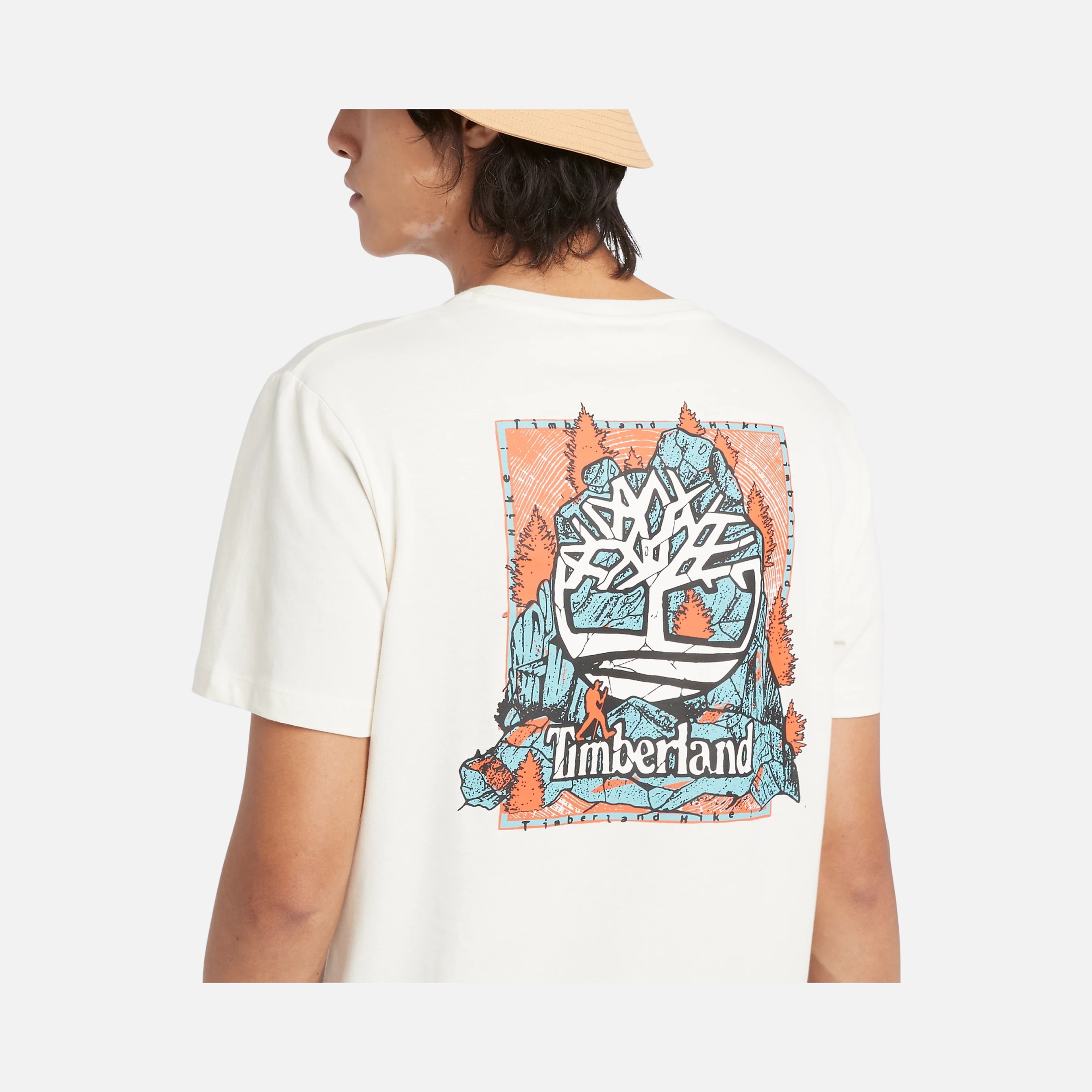 Timberland Sportswear Back Graphic SS24 Short-Sleeve Erkek Tişört