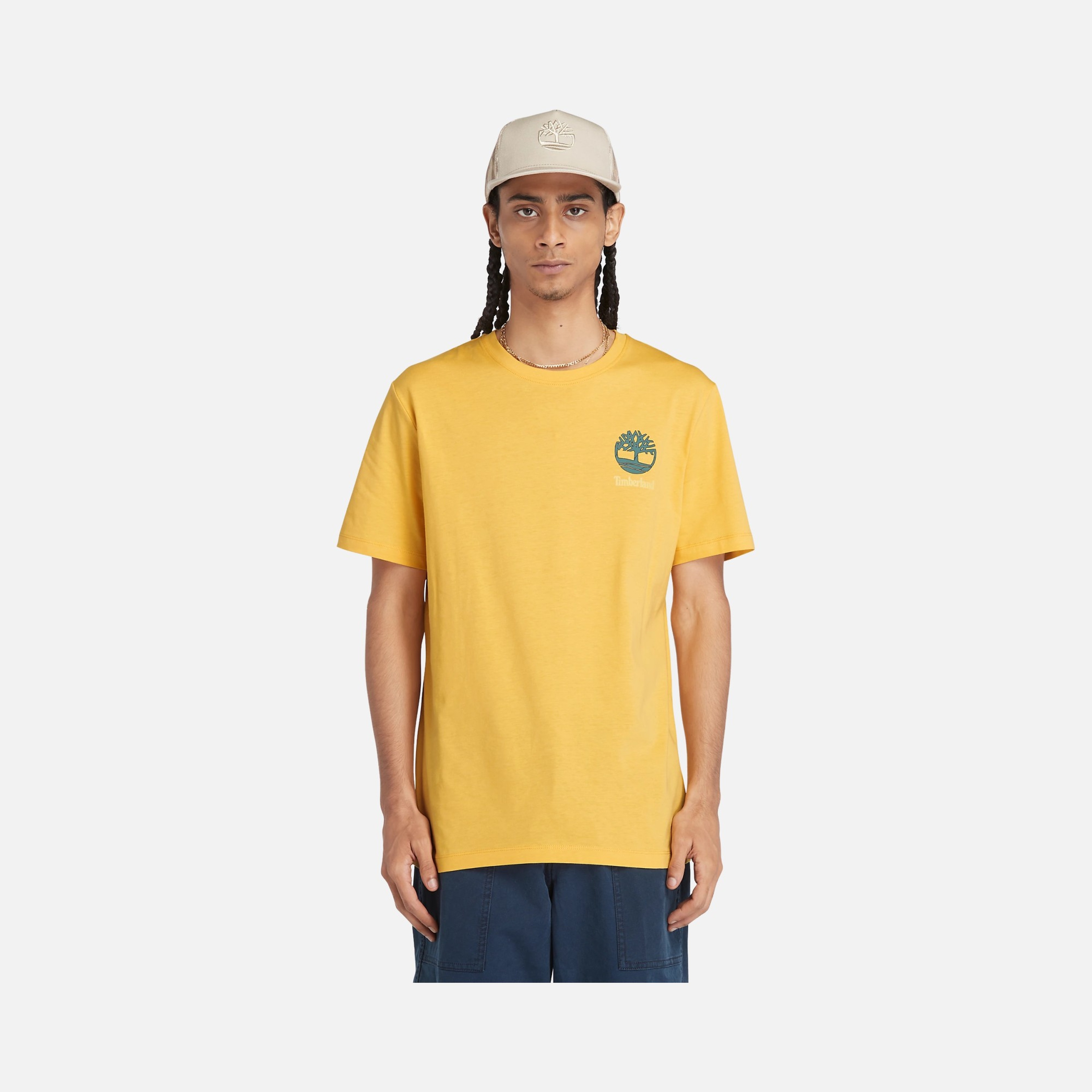 Timberland Sportswear Back Graphic SS24 Short-Sleeve Erkek Tişört