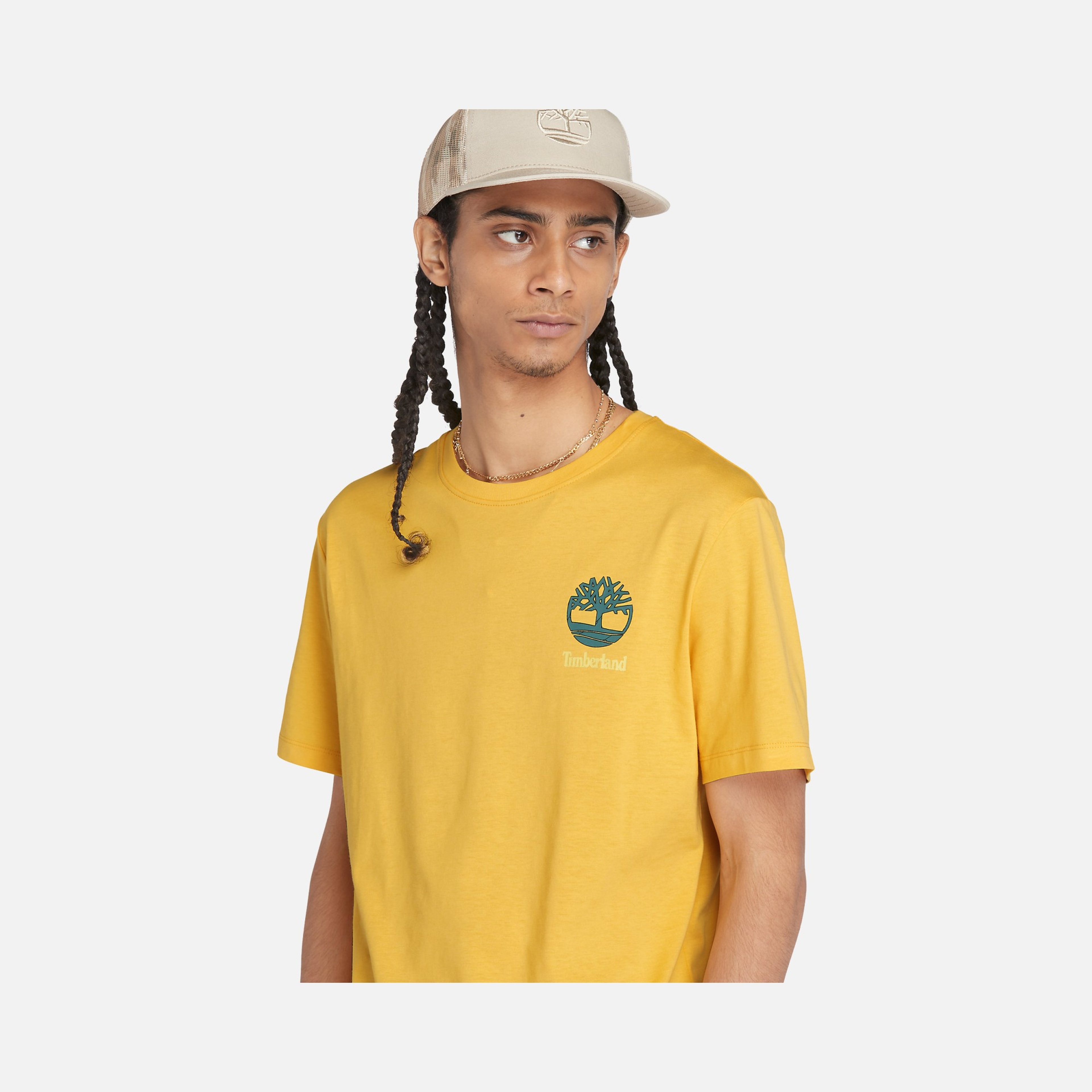 Timberland Sportswear Back Graphic SS24 Short-Sleeve Erkek Tişört