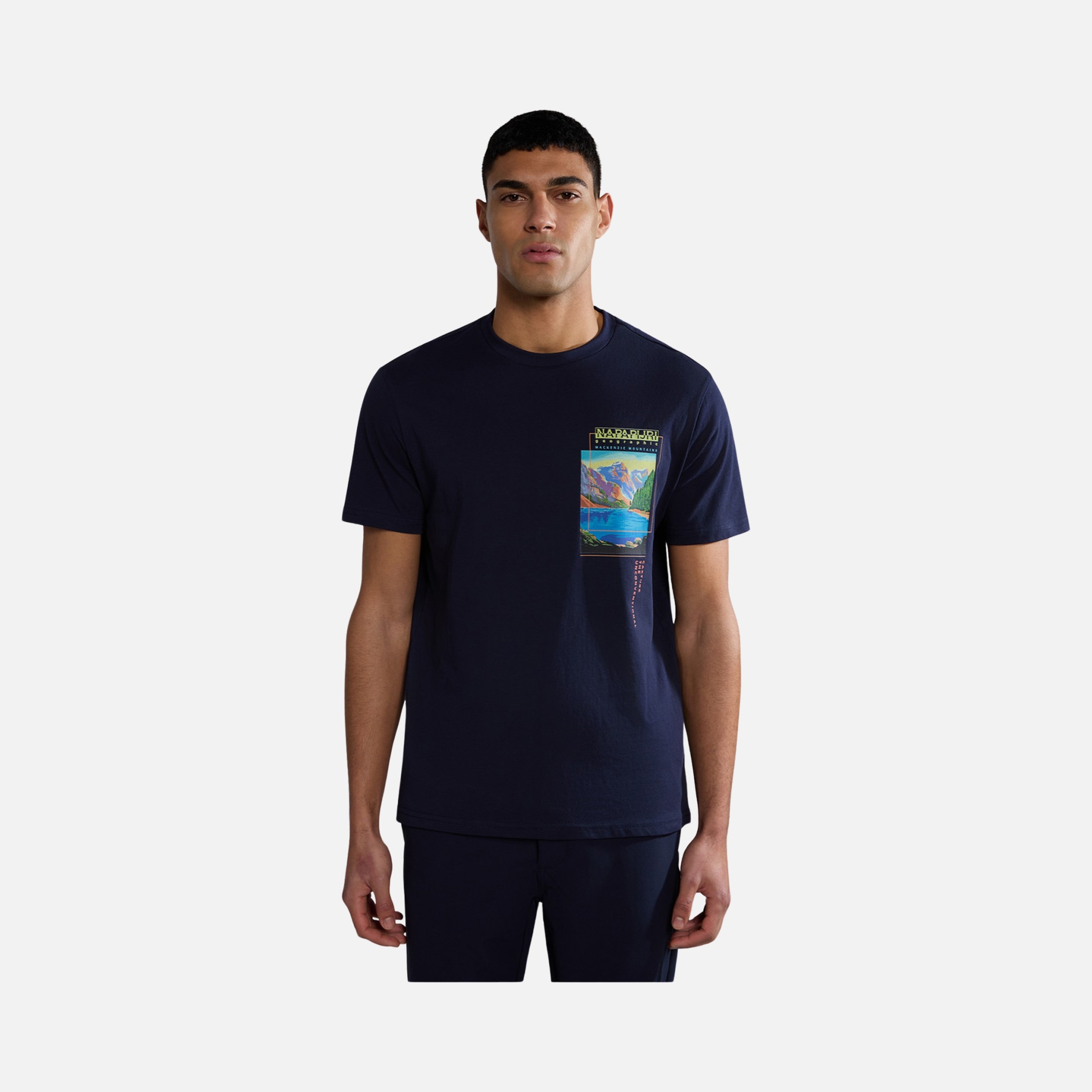 Napapijri Sportswear Canada Graphic Short-Sleeve Erkek Tişört