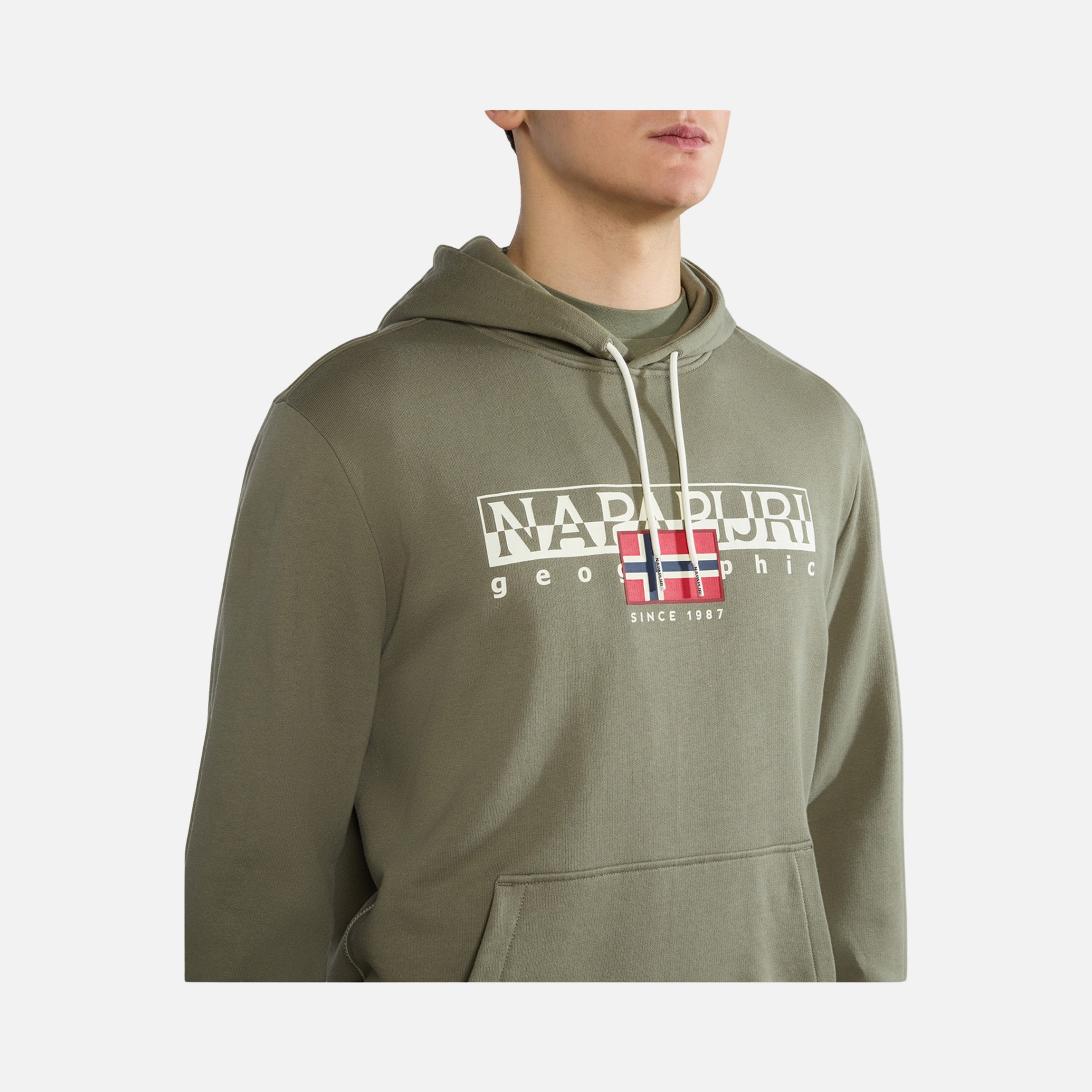 Napapijri Sportswear Aylmer Graphic Hoodie Erkek Sweatshirt