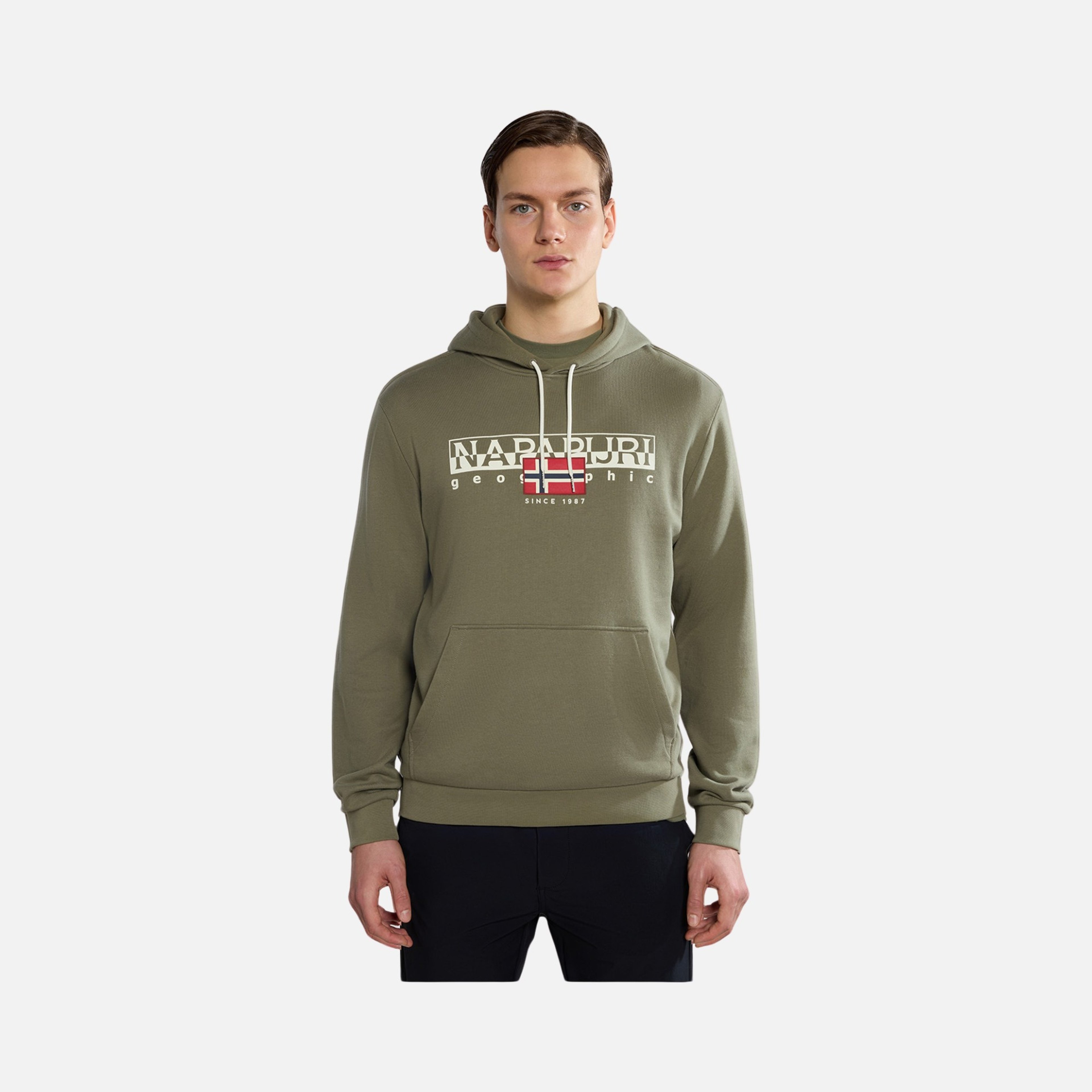 Napapijri Sportswear Aylmer Graphic Hoodie Erkek Sweatshirt