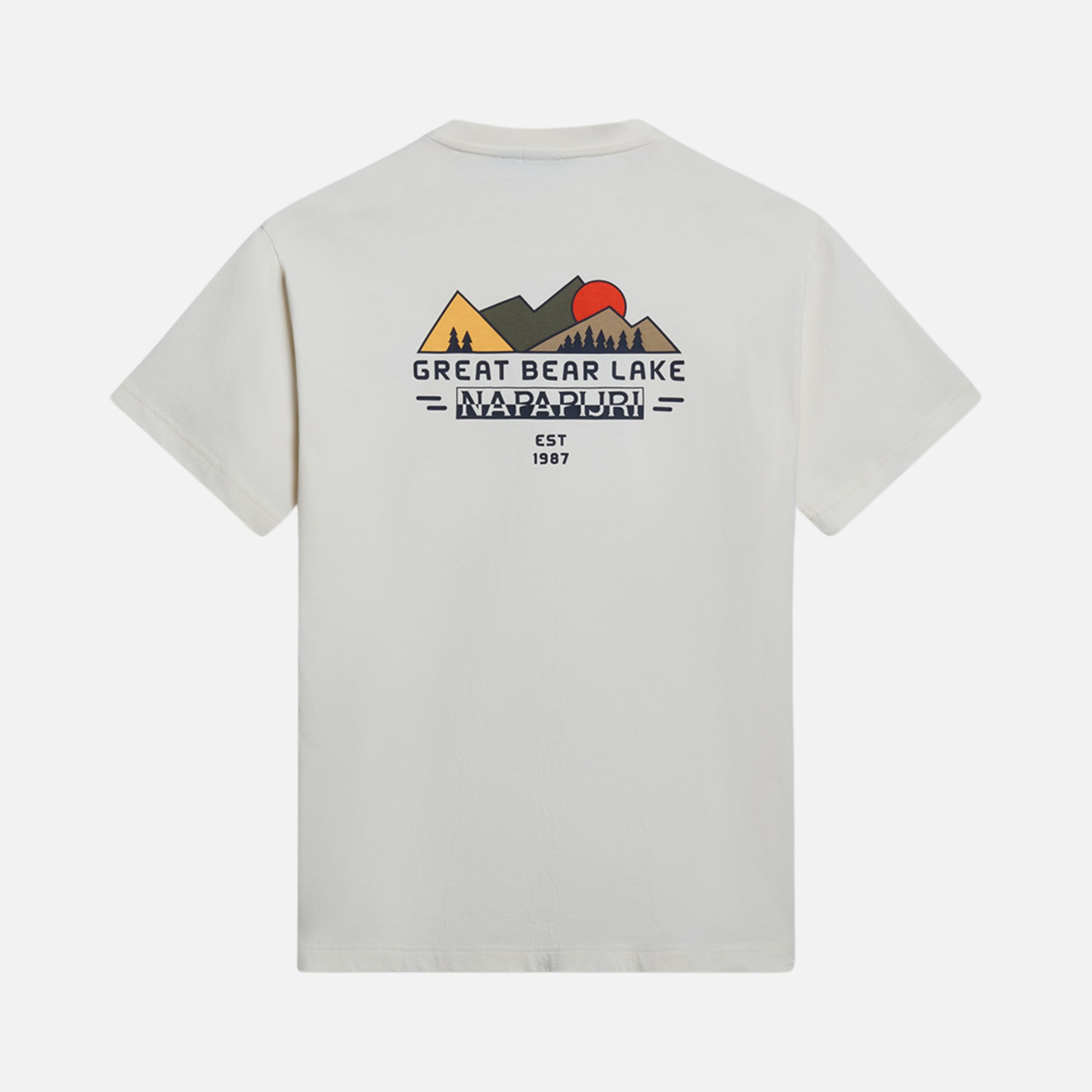 Napapijri Sportswear Tahi Graphic Short-Sleeve Erkek Tişört