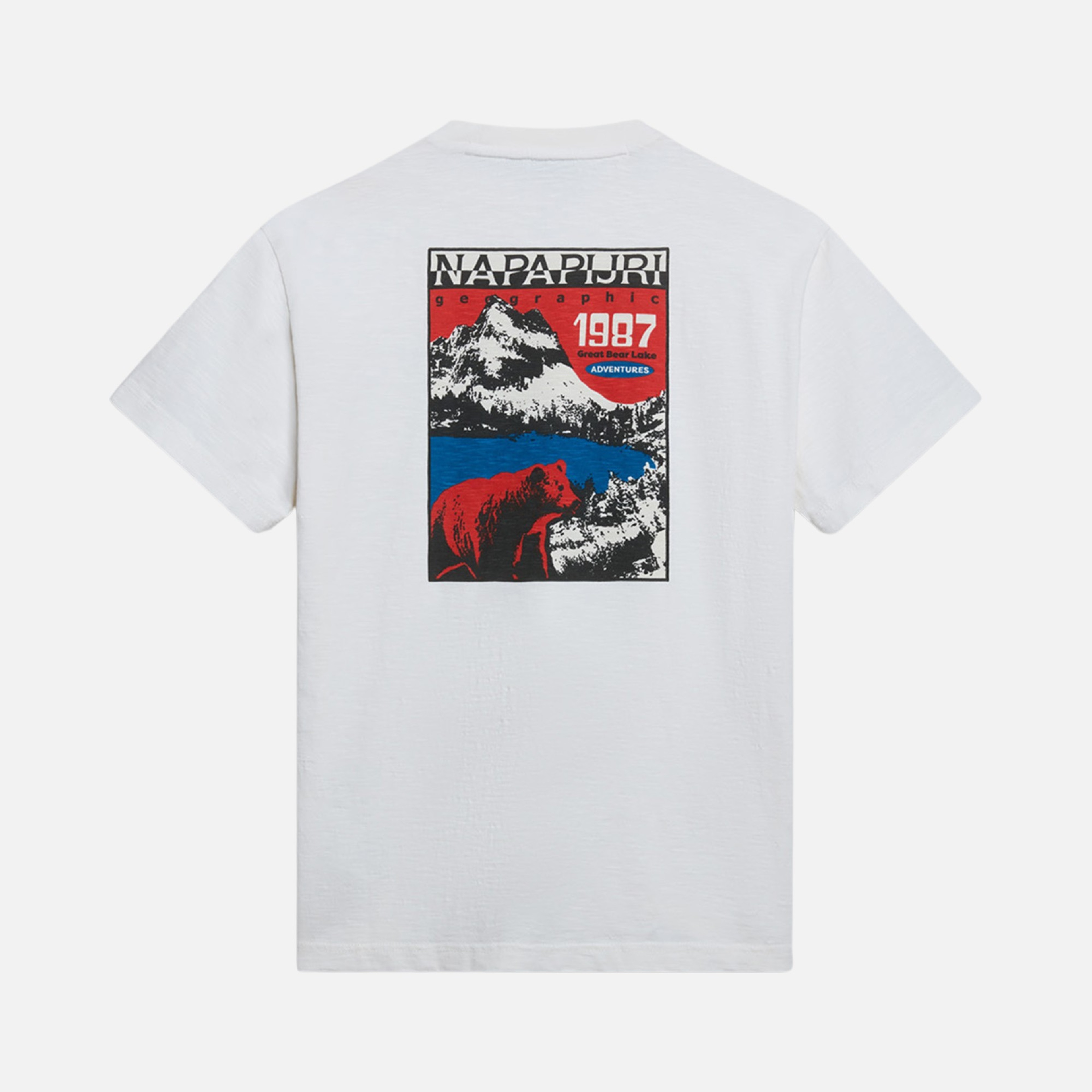 Napapijri Sportswear Martre Graphic Short-Sleeve Erkek Tişört