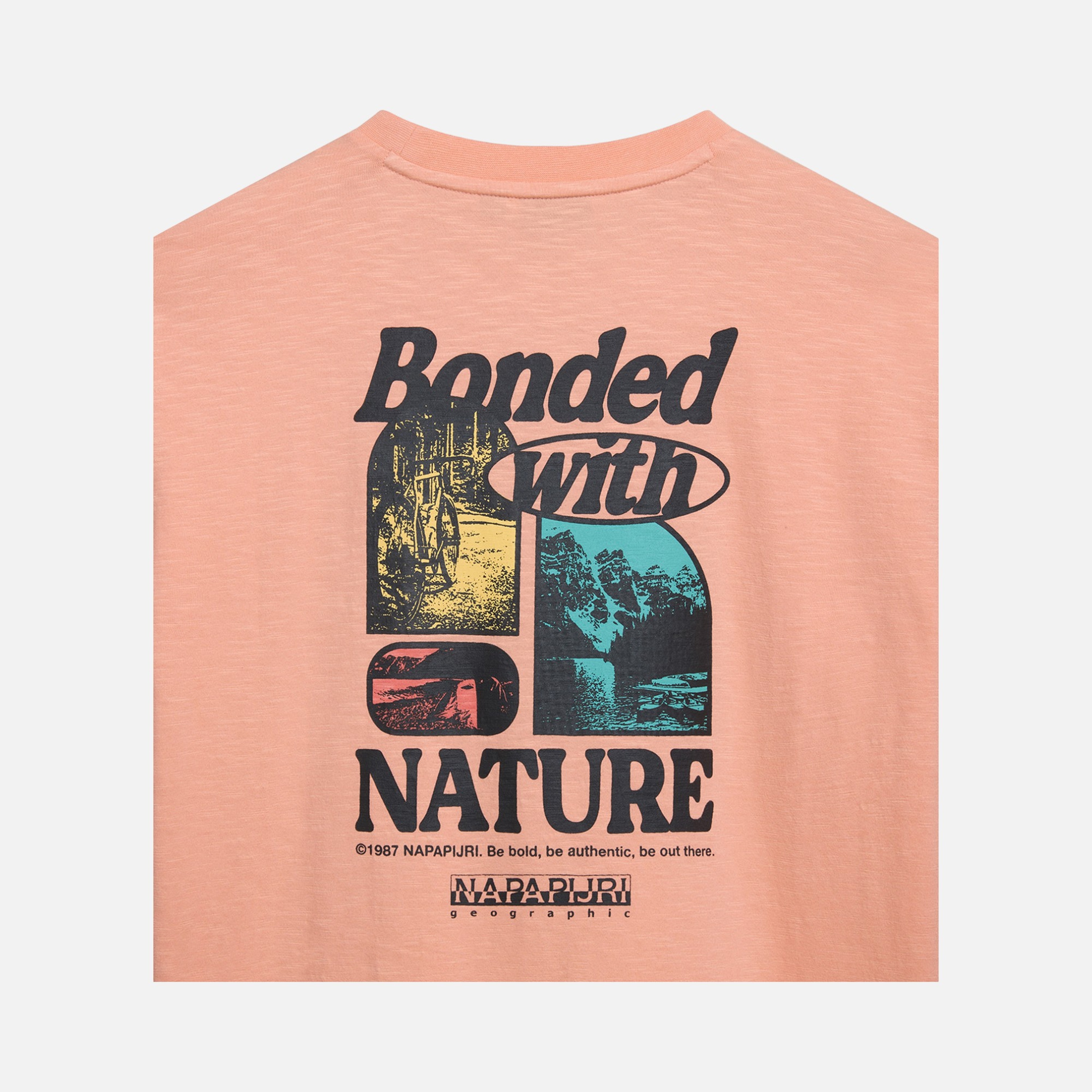 Napapijri Sportswear Martre Graphic Short-Sleeve Erkek Tişört