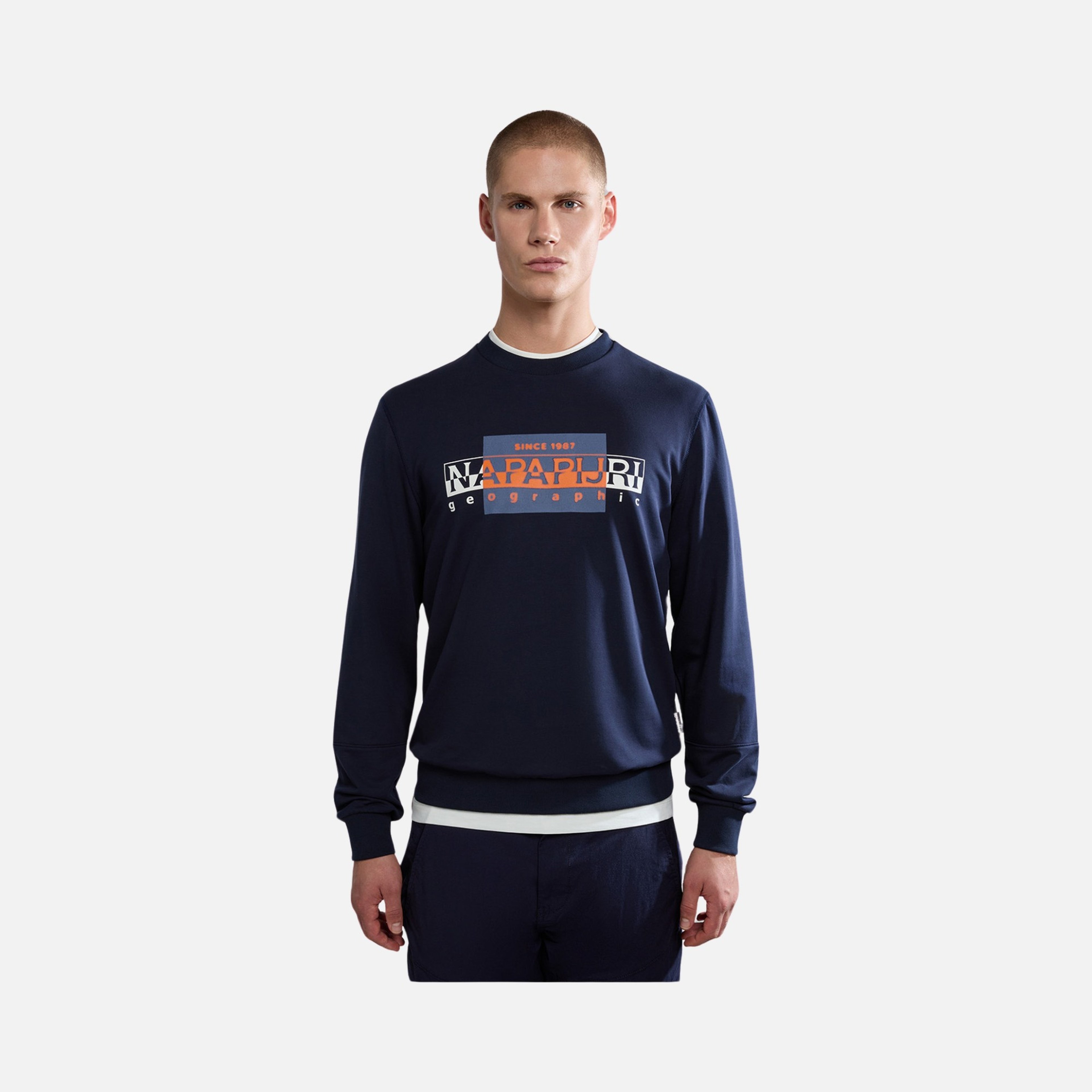 Napapijri Sportswear Smallwood Graphic Erkek Sweatshirt