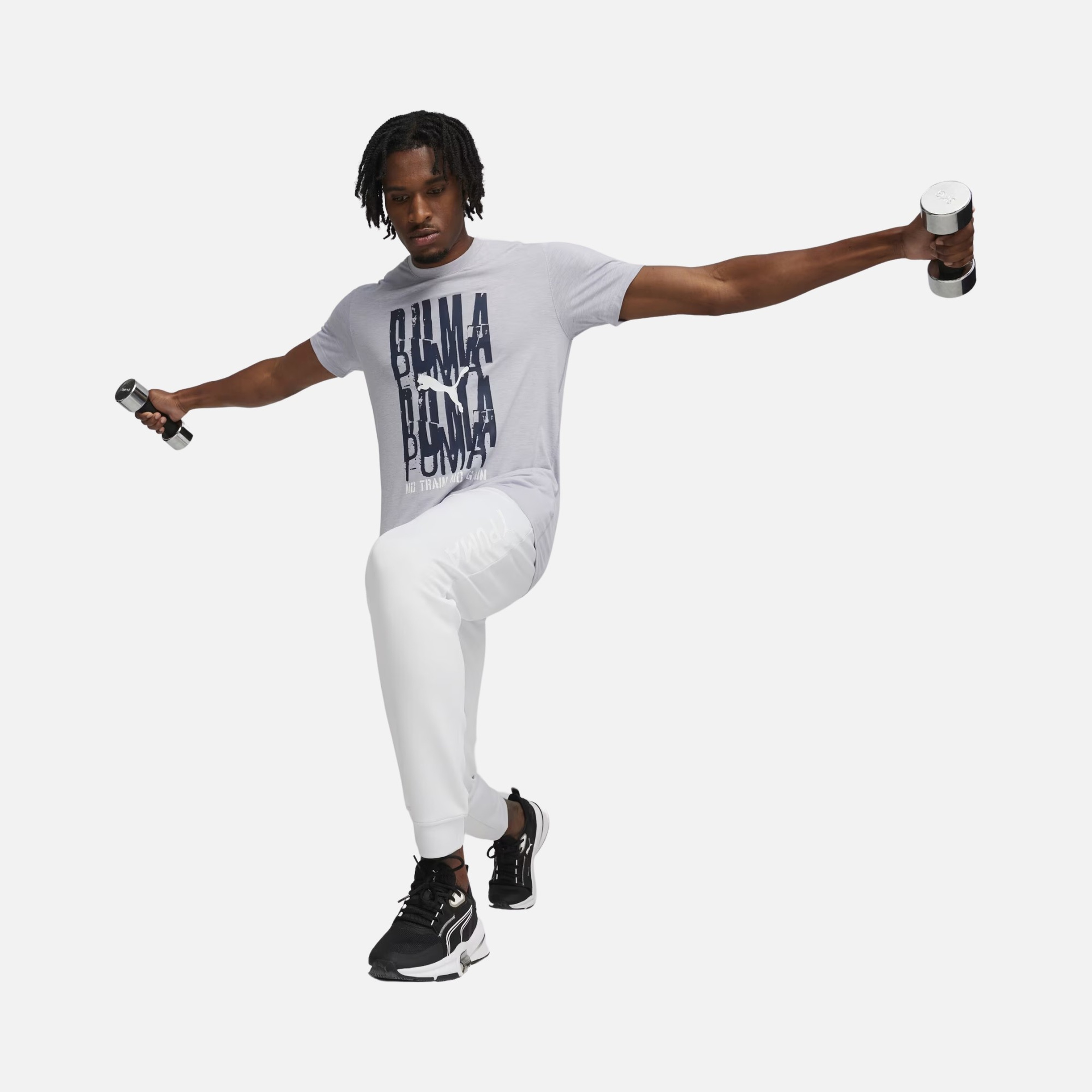 Puma Train Emblem Graphic Training Short-Sleeve Erkek Tişört
