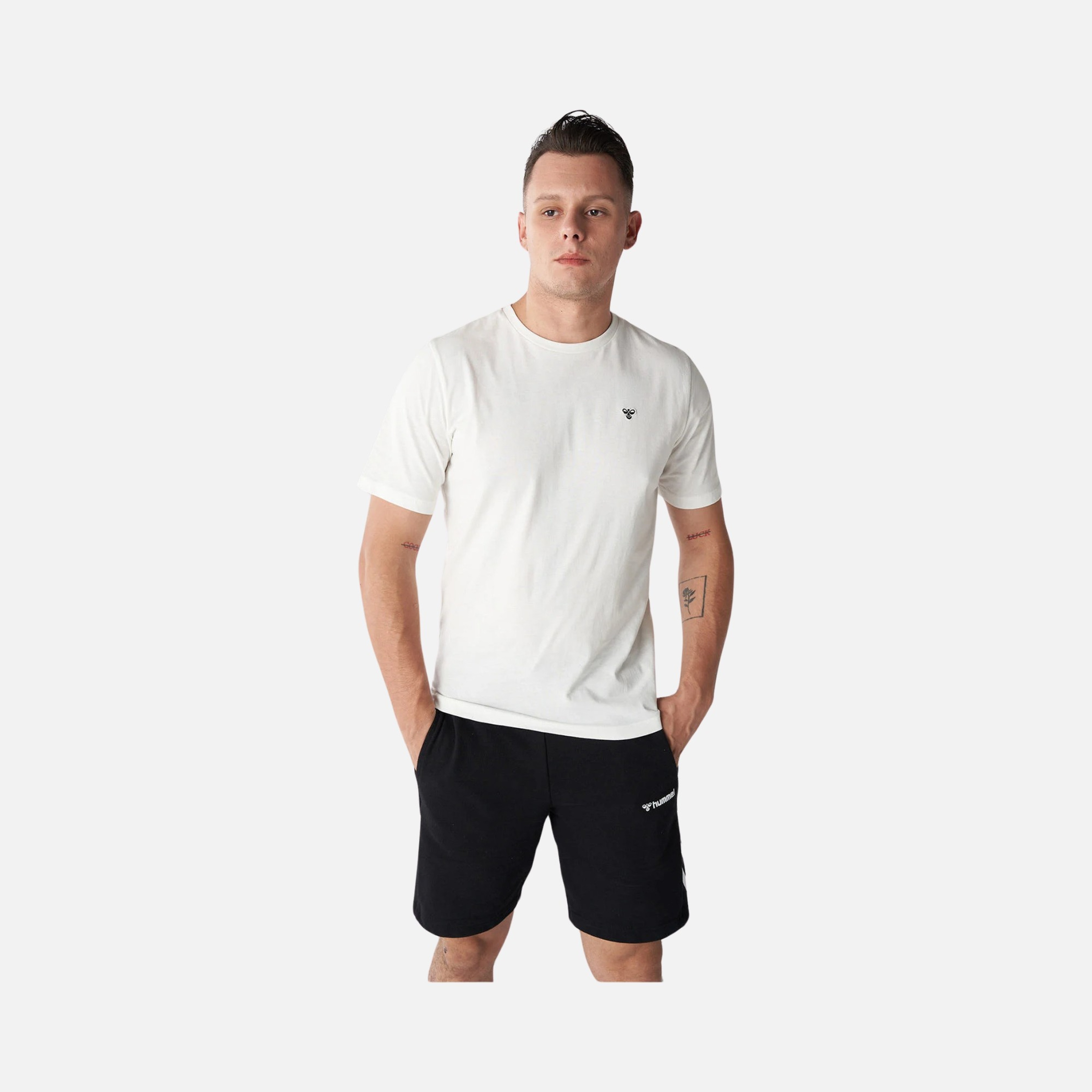 Hummel Sportswear T-IC Ico Logo Short-Sleeve Erkek Tişört