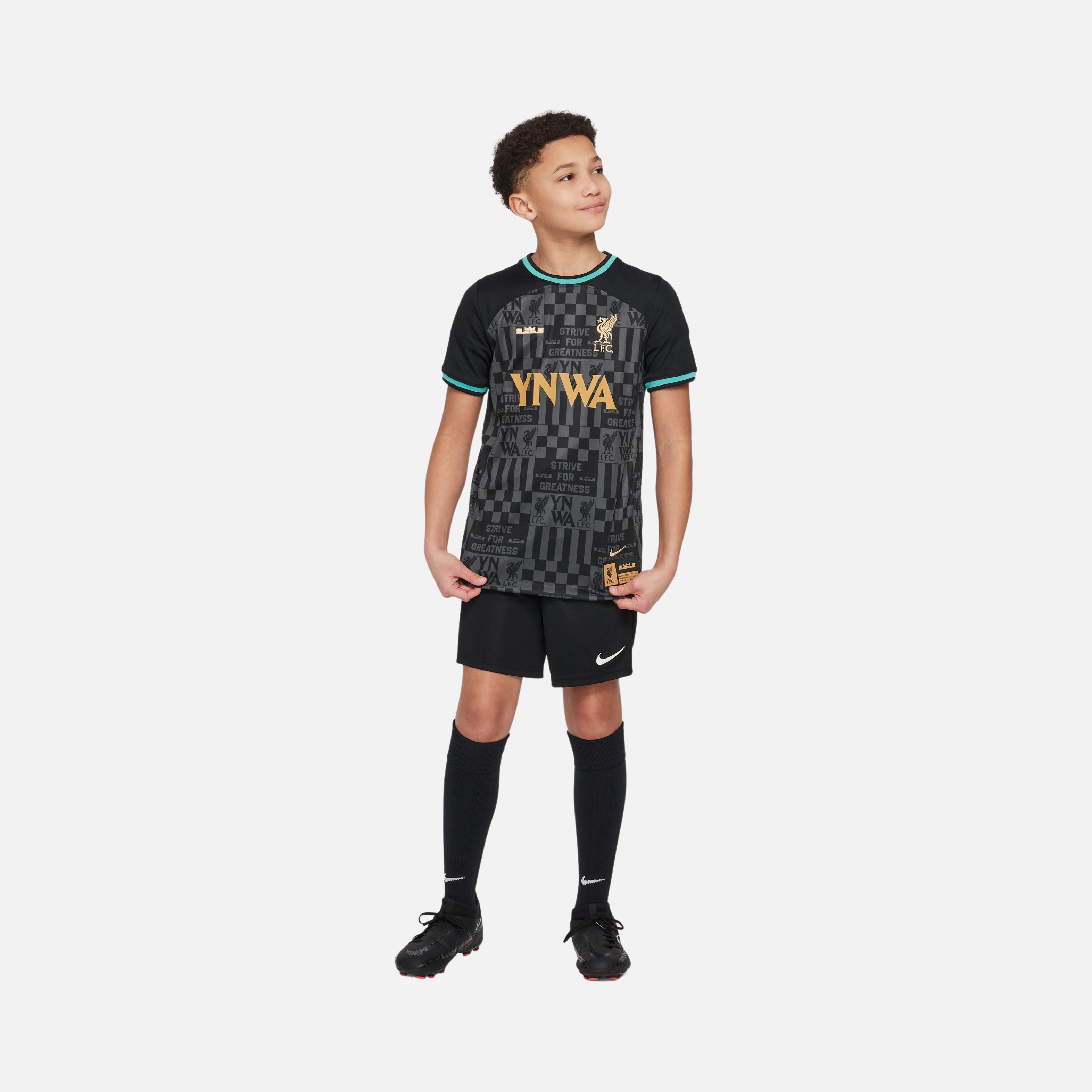 Nike Liverpool F.C. x LeBron James Dri-Fit Stadium Çocuk Forma