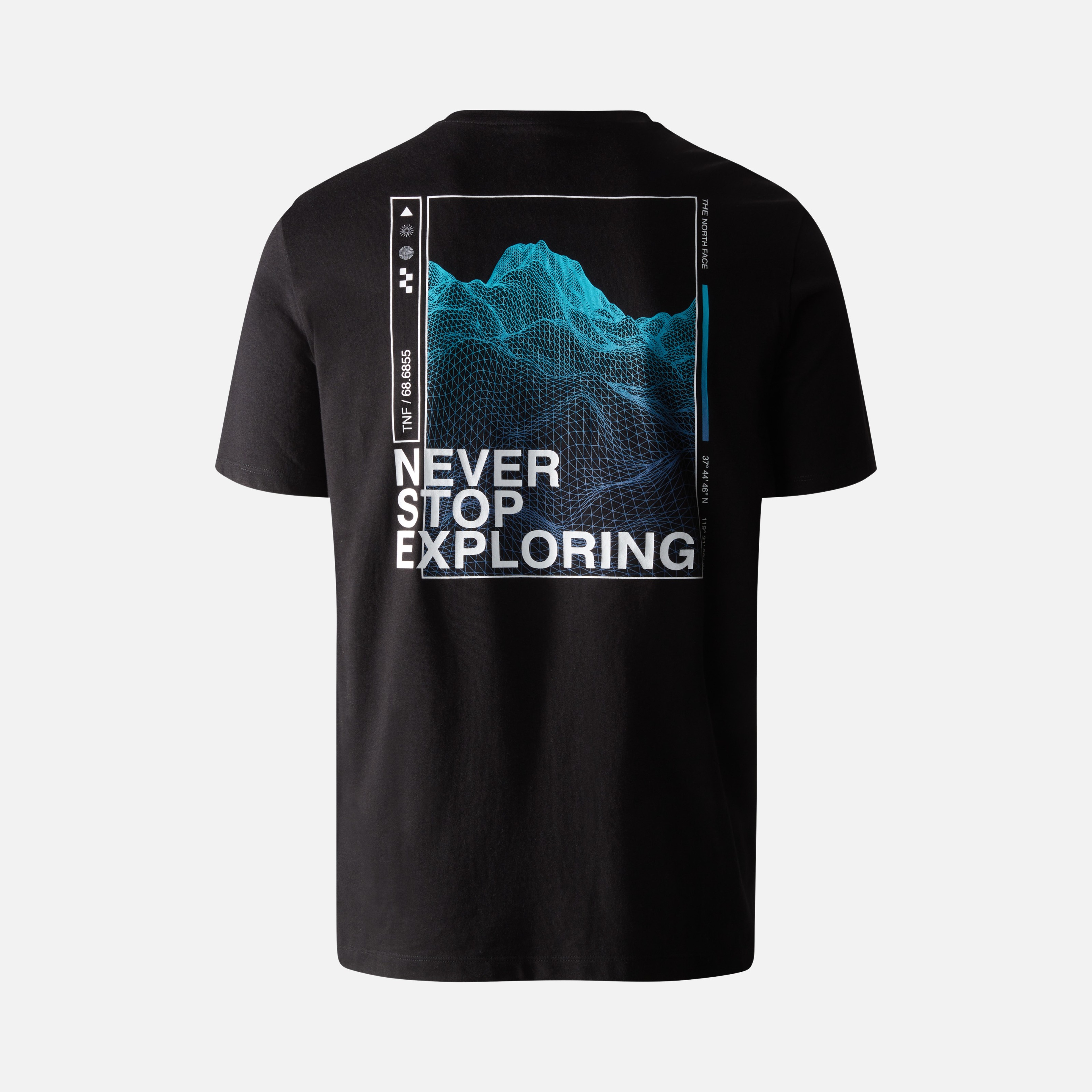 North Face Foundation Never Stop Exploring Graphic Short-Sleeve Erkek Tişört