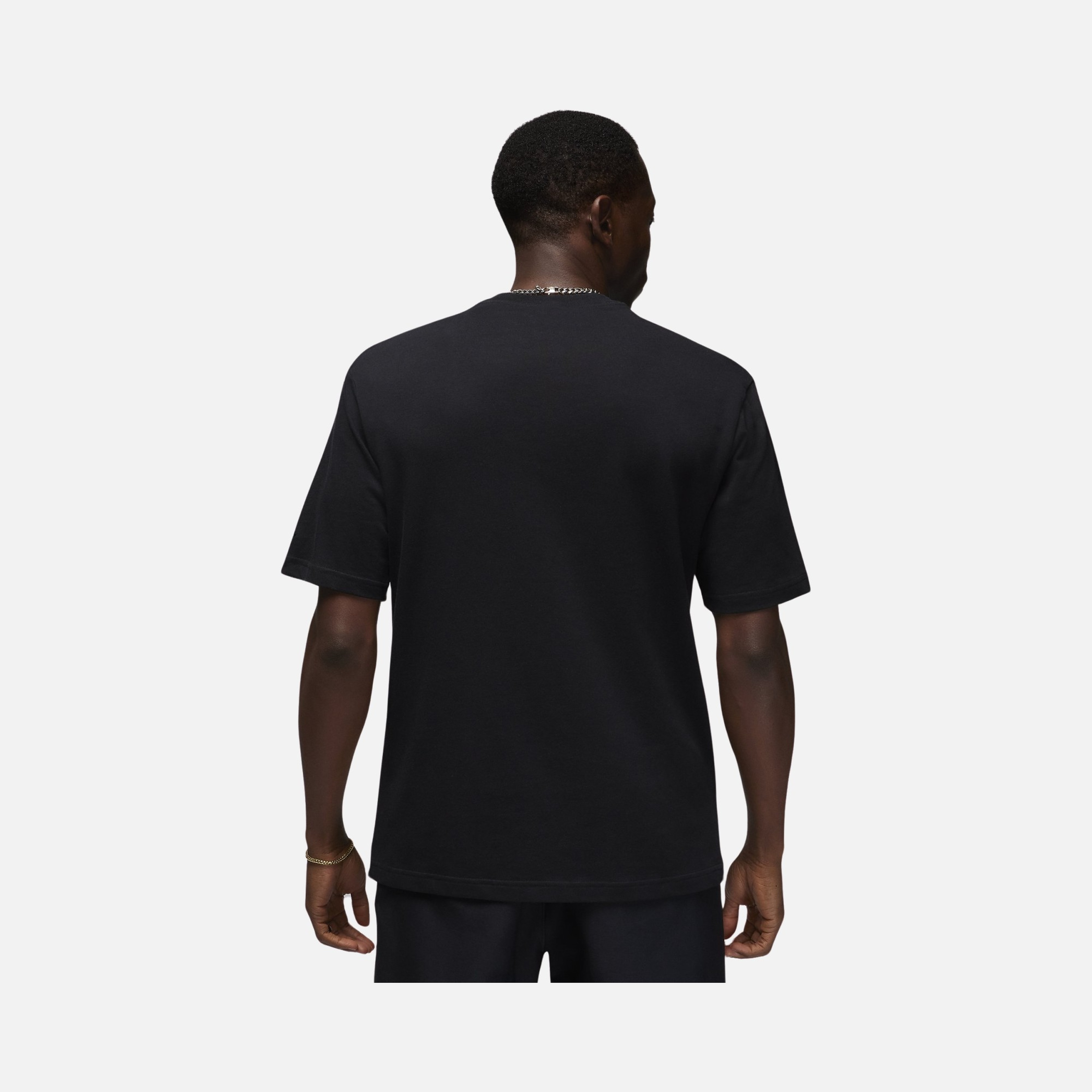 Nike Jordan Brand Classical Embroidered Small AJ1 Patch Crew Short-Sleeve Erkek Tişört