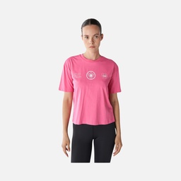 Hummel Sportswear T-IC Icona Boxy Unity Logo Short-Sleeve Kadın Tişört