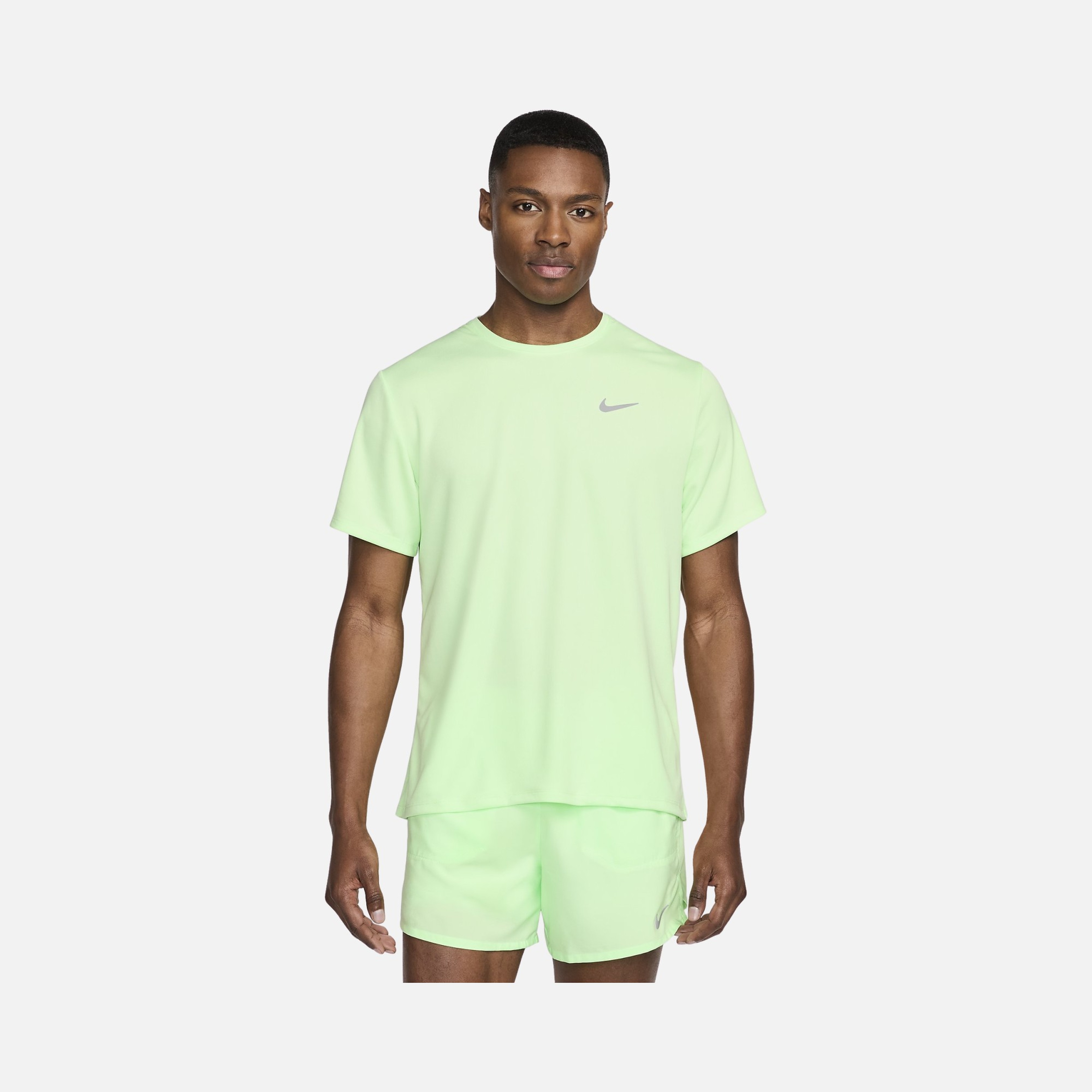Nike Dri-Fit UV Miler Running Short-Sleeve Erkek Tişört