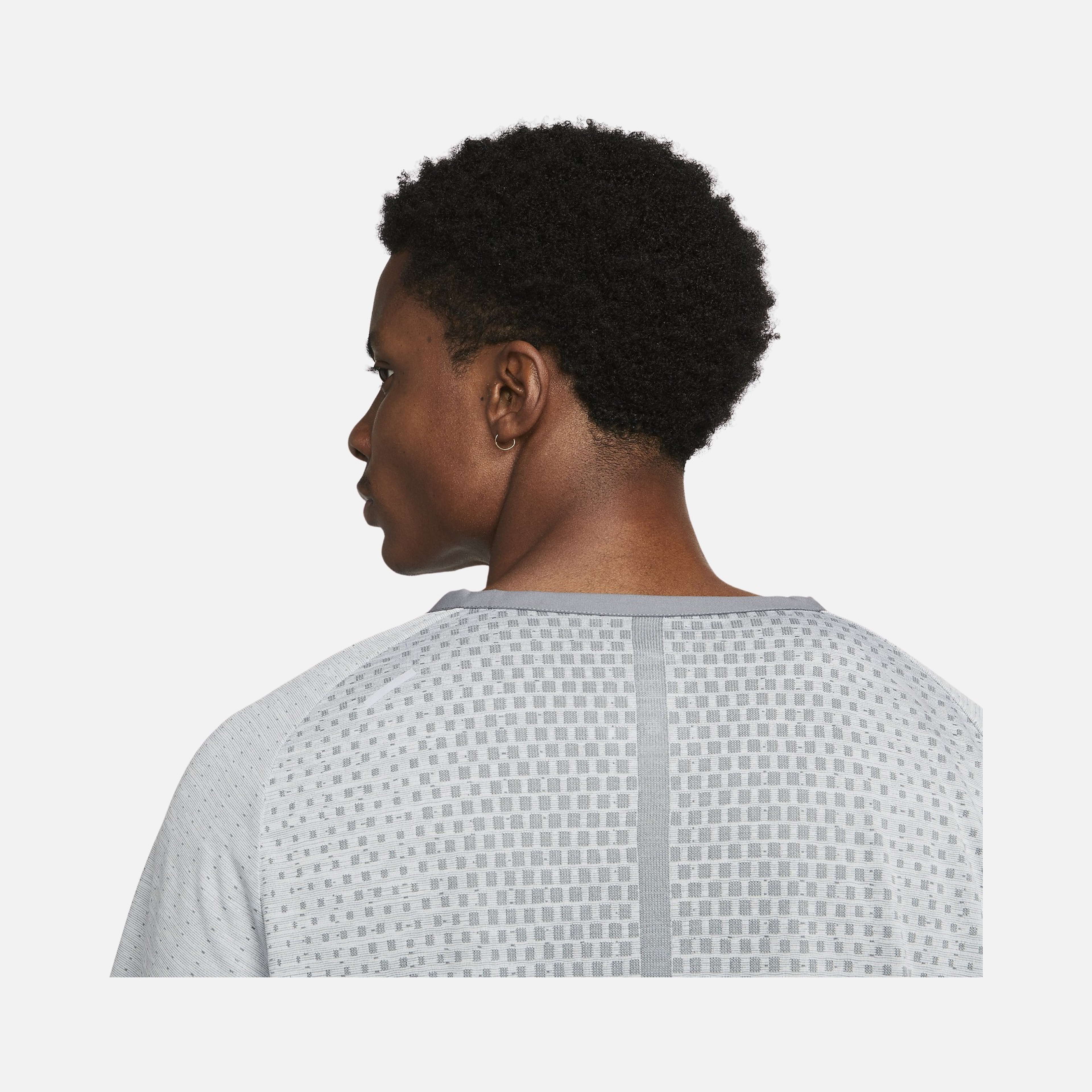 Nike Dri-Fit ADV TechKnit Ultra Running Short-Sleeve Erkek Tişört