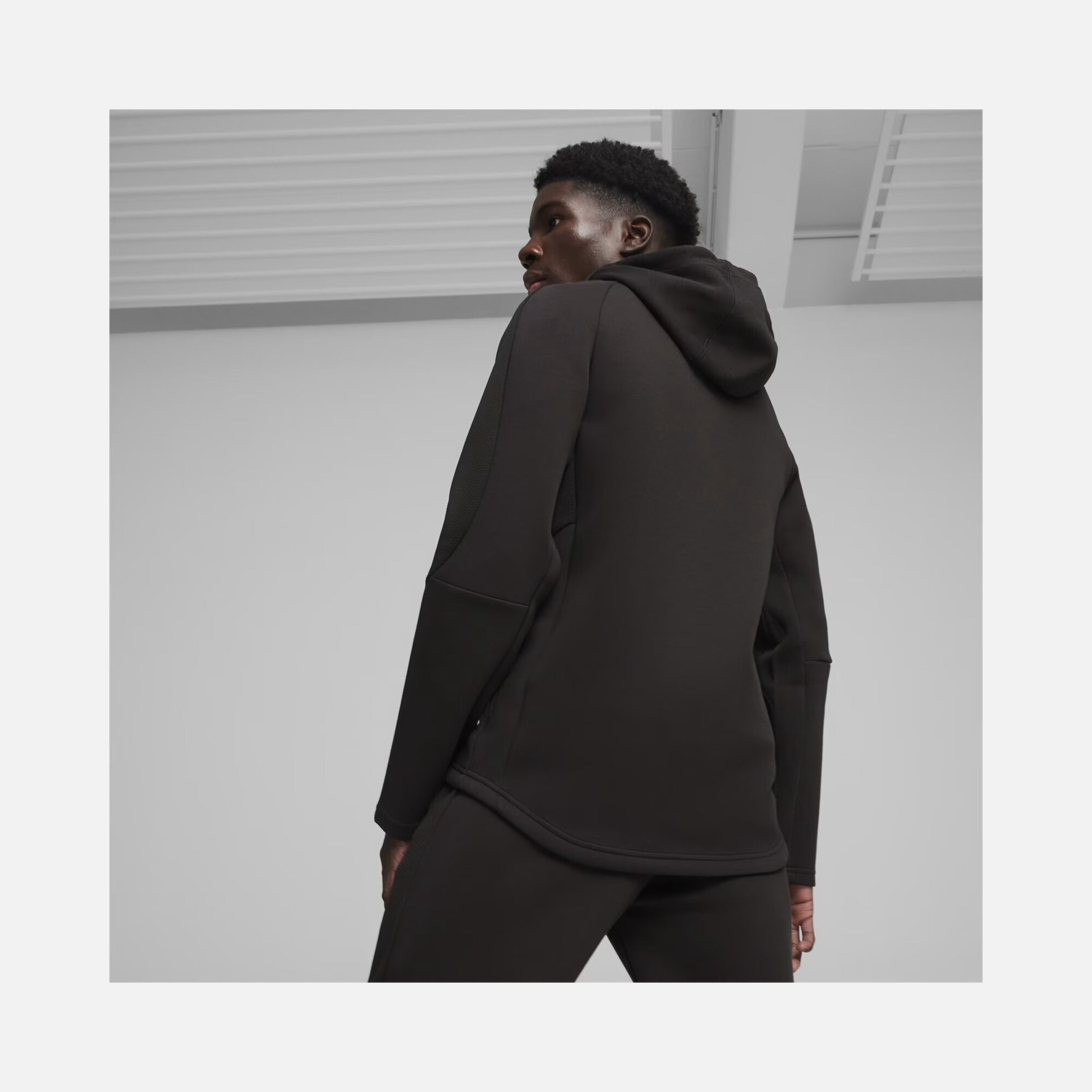 Puma Sportswear EVOSTRIPE Full-Zip Hoodie Erkek Sweatshirt