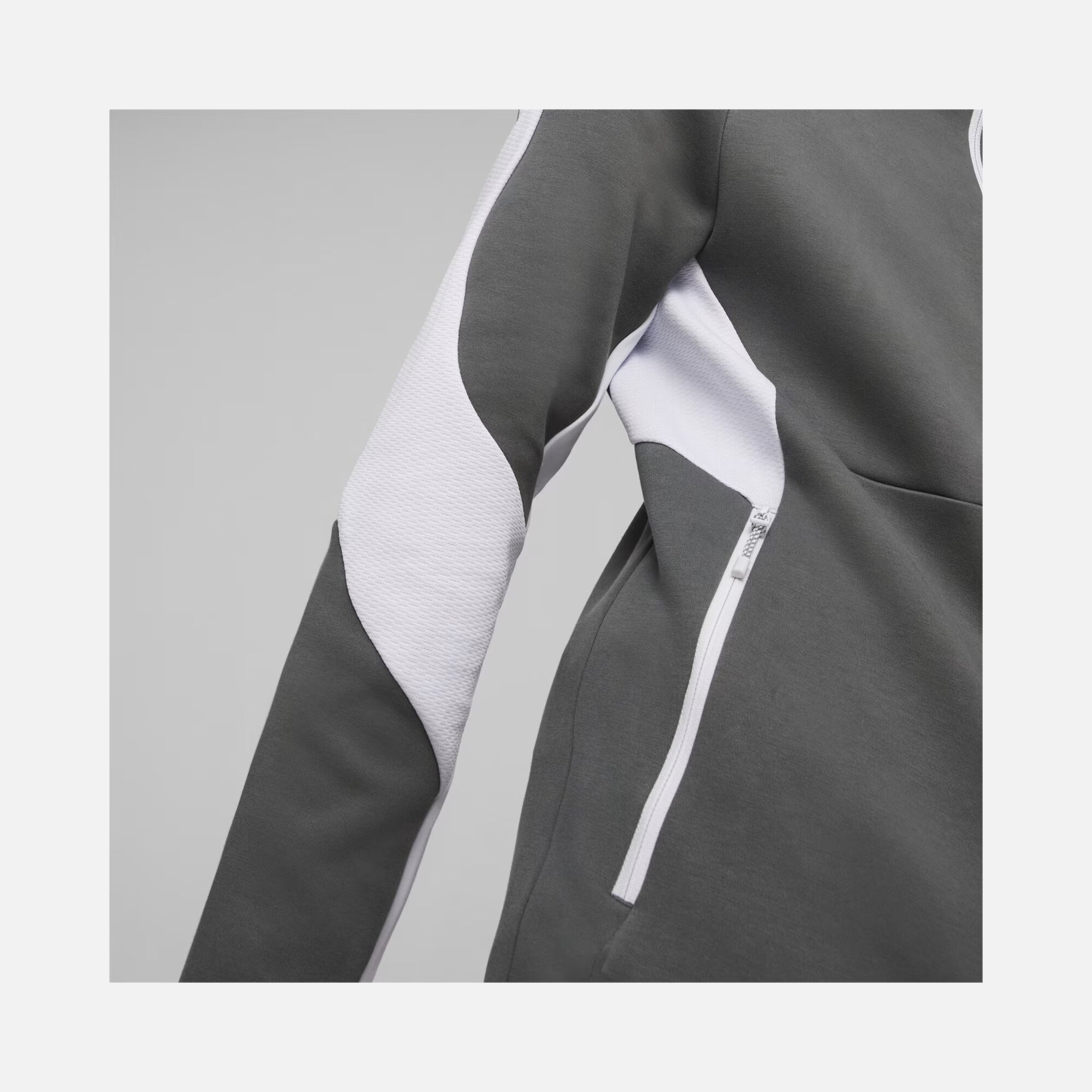 Puma Sportswear EVOSTRIPE Full-Zip Hoodie Erkek Sweatshirt