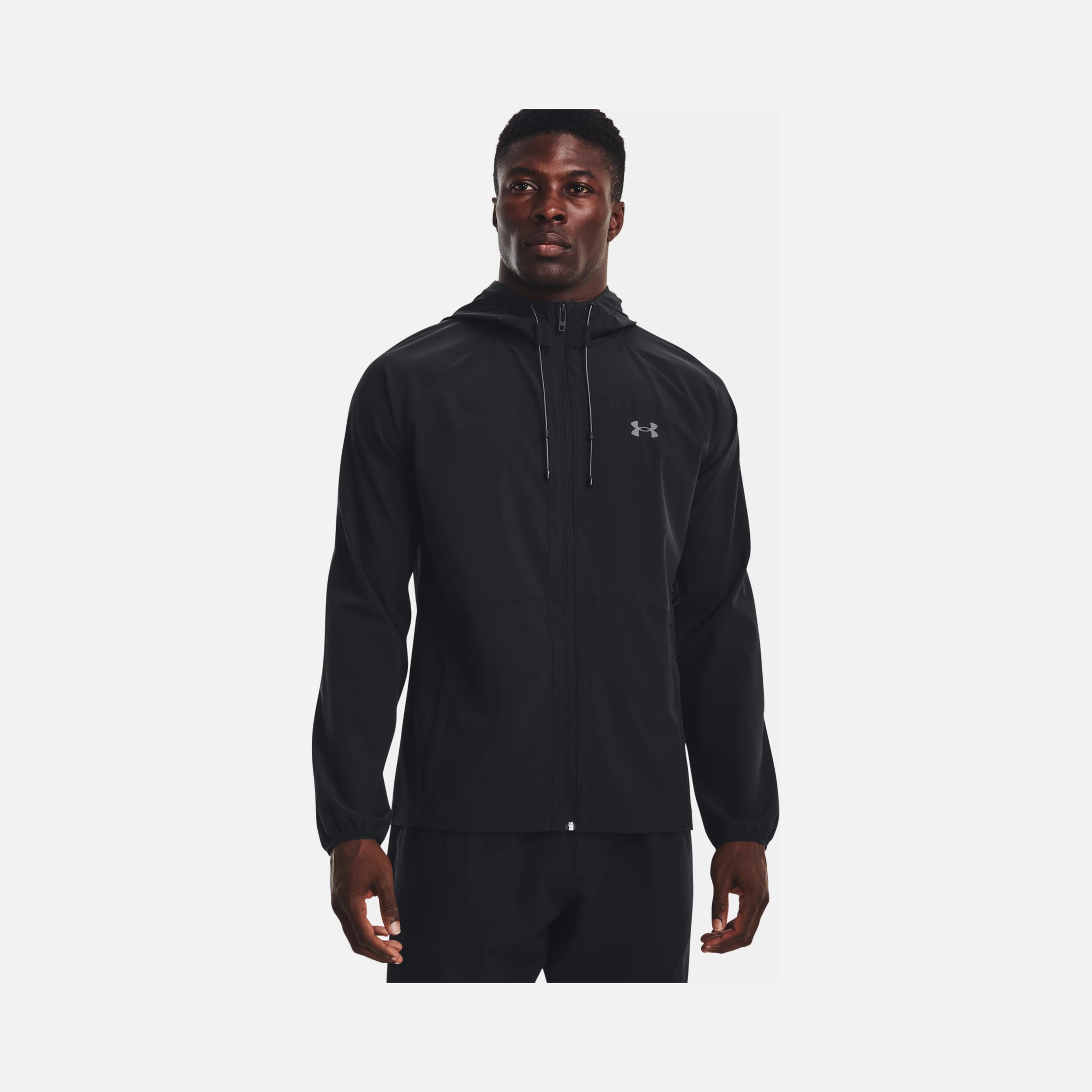 Under Armour Storm Stretch Woven Windbreaker Training Full-Zip Hoodie Erkek Ceket