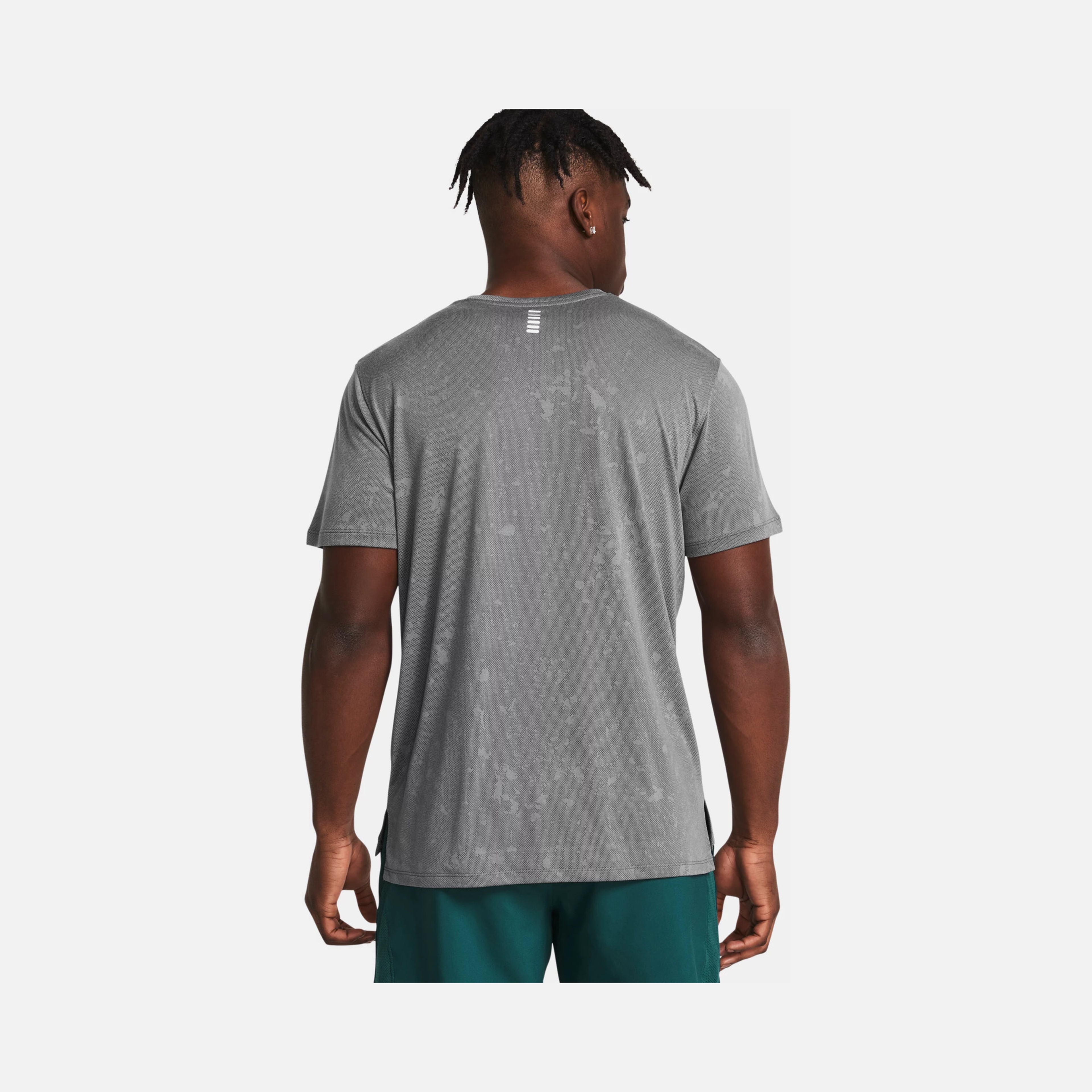 Under Armour Launch Splatter Running Short-Sleeve Erkek Tişört