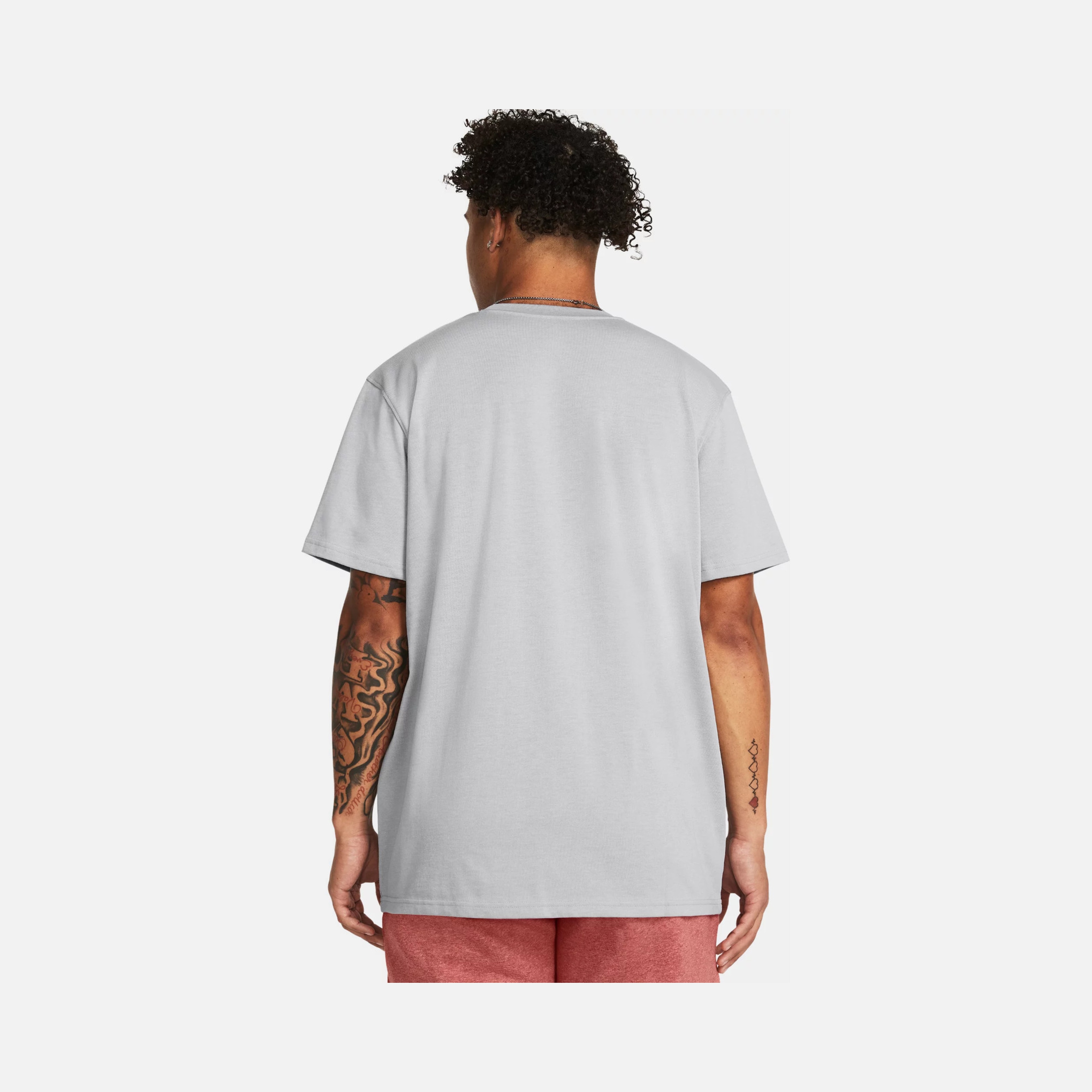 Under Armour Sportswear Heavyweight Armour Label Loose Cut Short-Sleeve Erkek Tişört